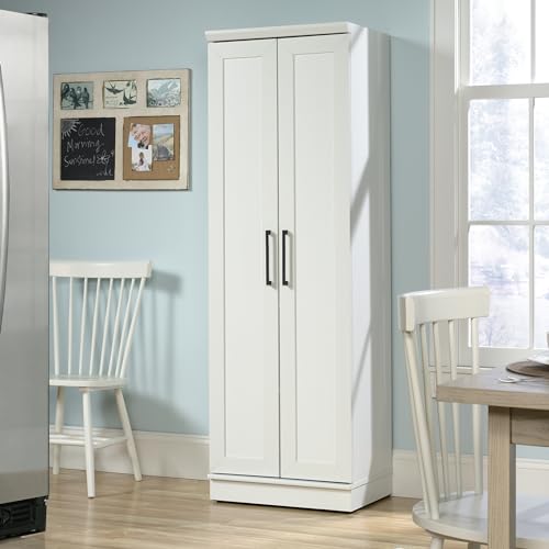 Sauder Homeplus   Armadietto portaoggetti da 58,4 cm, colore: Bianco : Amazon.it: Casa e cucina