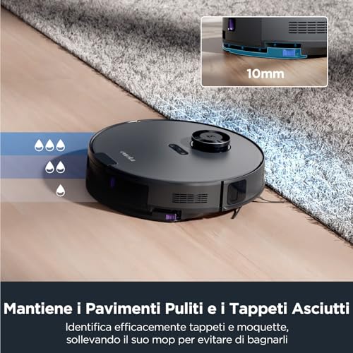 Aspirapolvere Lavapavimenti Automatica Autonomia Navigazione