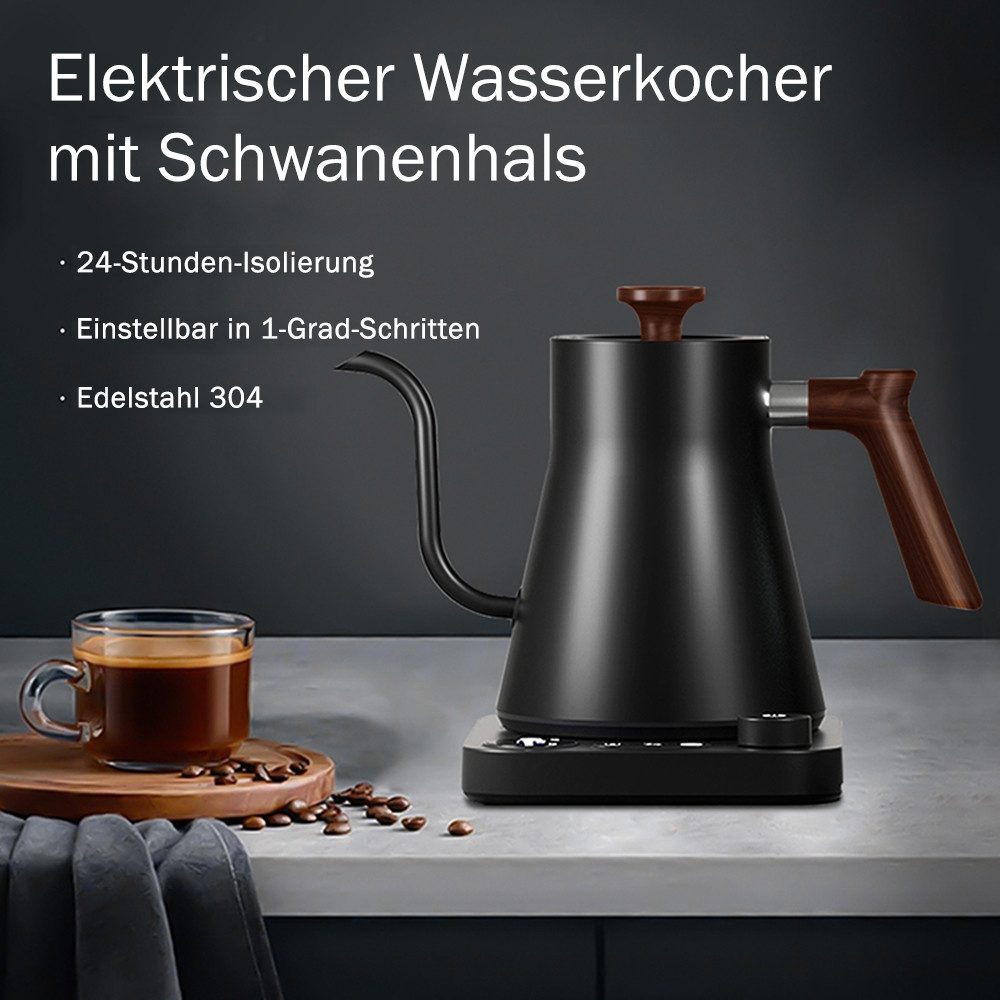Wasserkocher Heißwasserspender mit temperatureinstellung, Schwanenhals wasserkocher