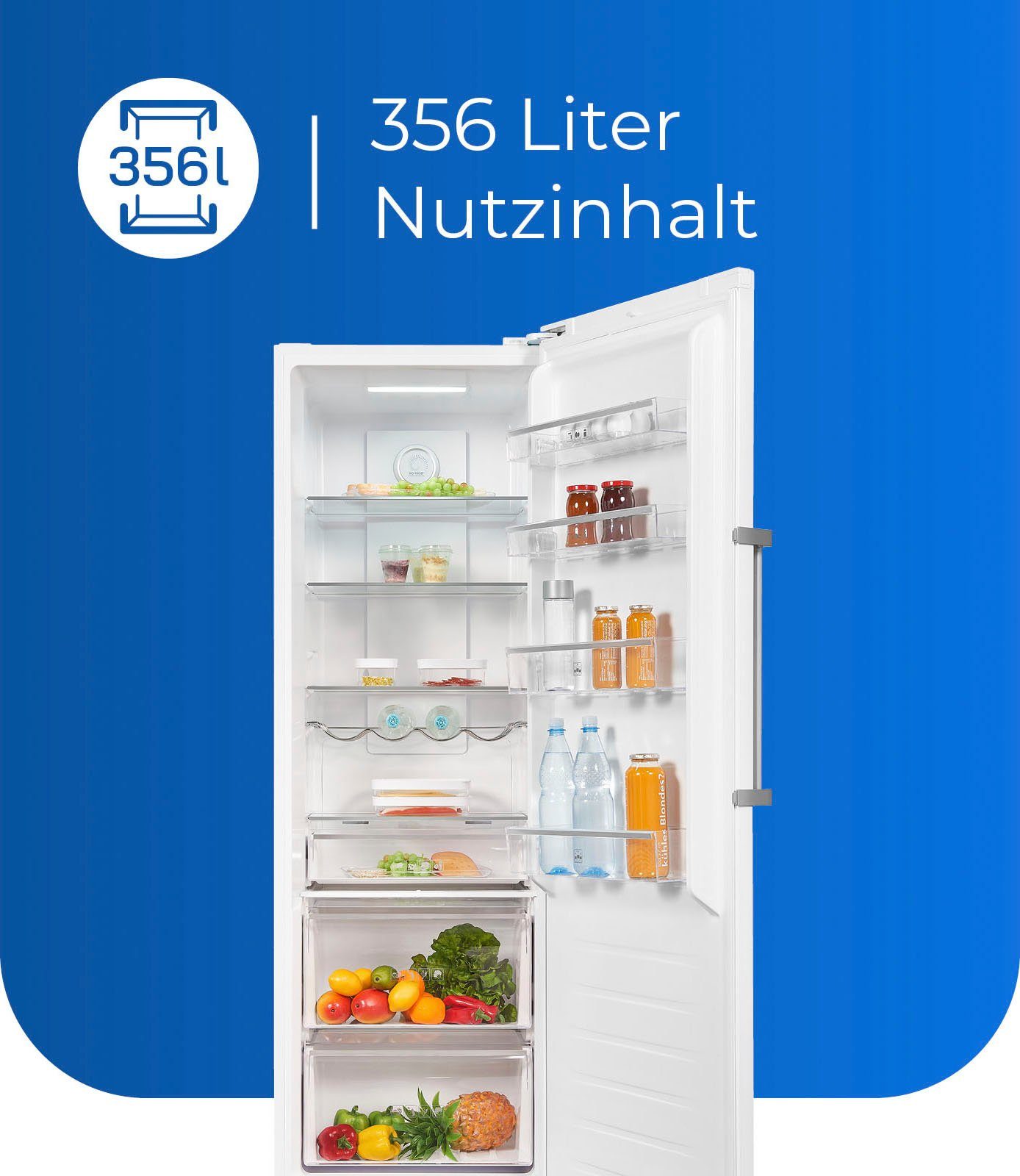 Vollraumkühlschrank KS360-V-HE-040D