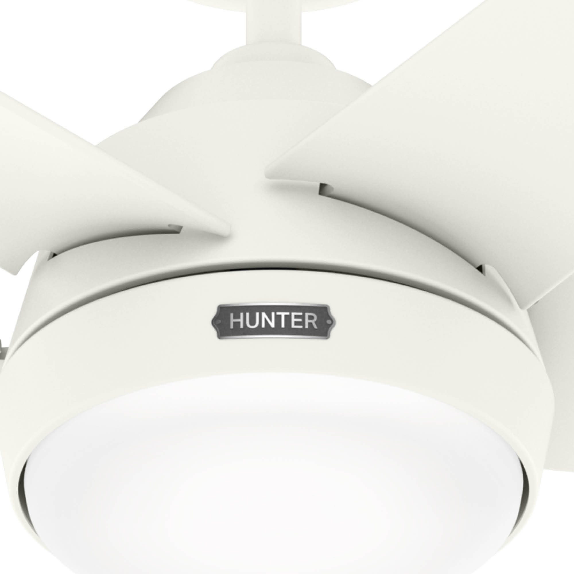 Deckenventilator Outdoor Deckenventilator Marina Weiß mit LED