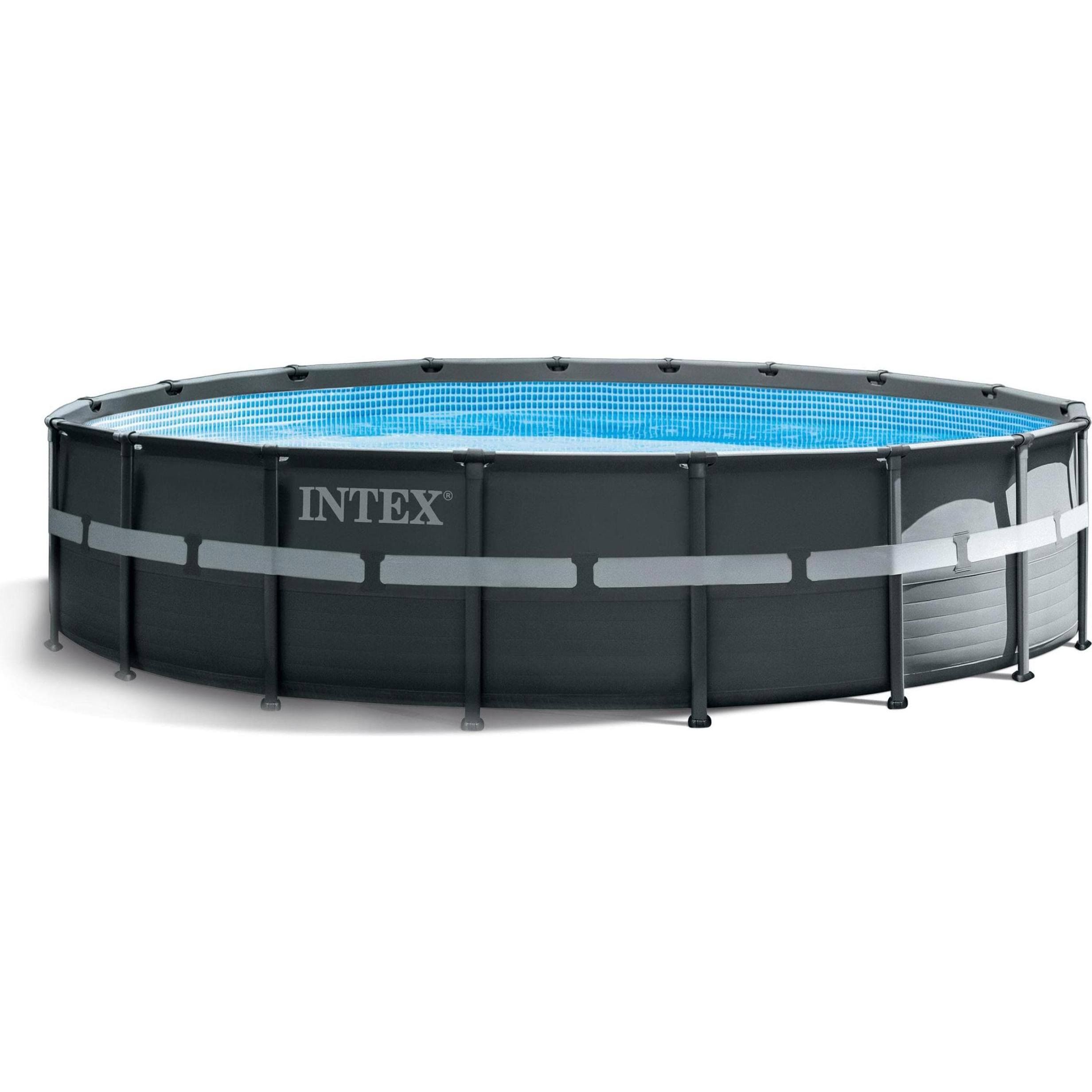 Piscine tubulaire Ultra XTR ronde 5,49 x 1,32 m Intex