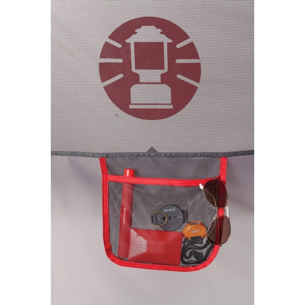 Coleman Flatwoods II Dome Tent – Gray/Red – 6-Person