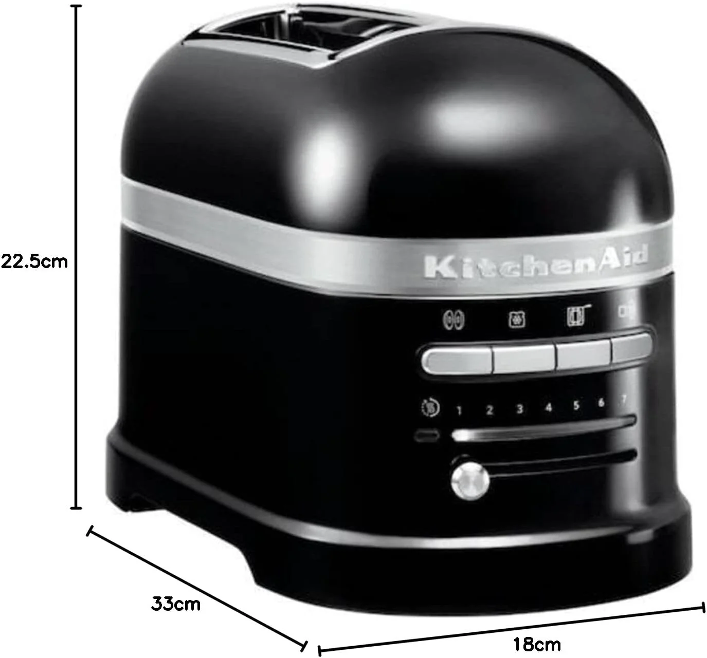 KitchenAid Toaster f��r 2 Scheiben mit Sandwich-Zange | Artisan | Retro Toast Machine | Verschiedene Funktionen und Br?unungsstufen | Gr��n