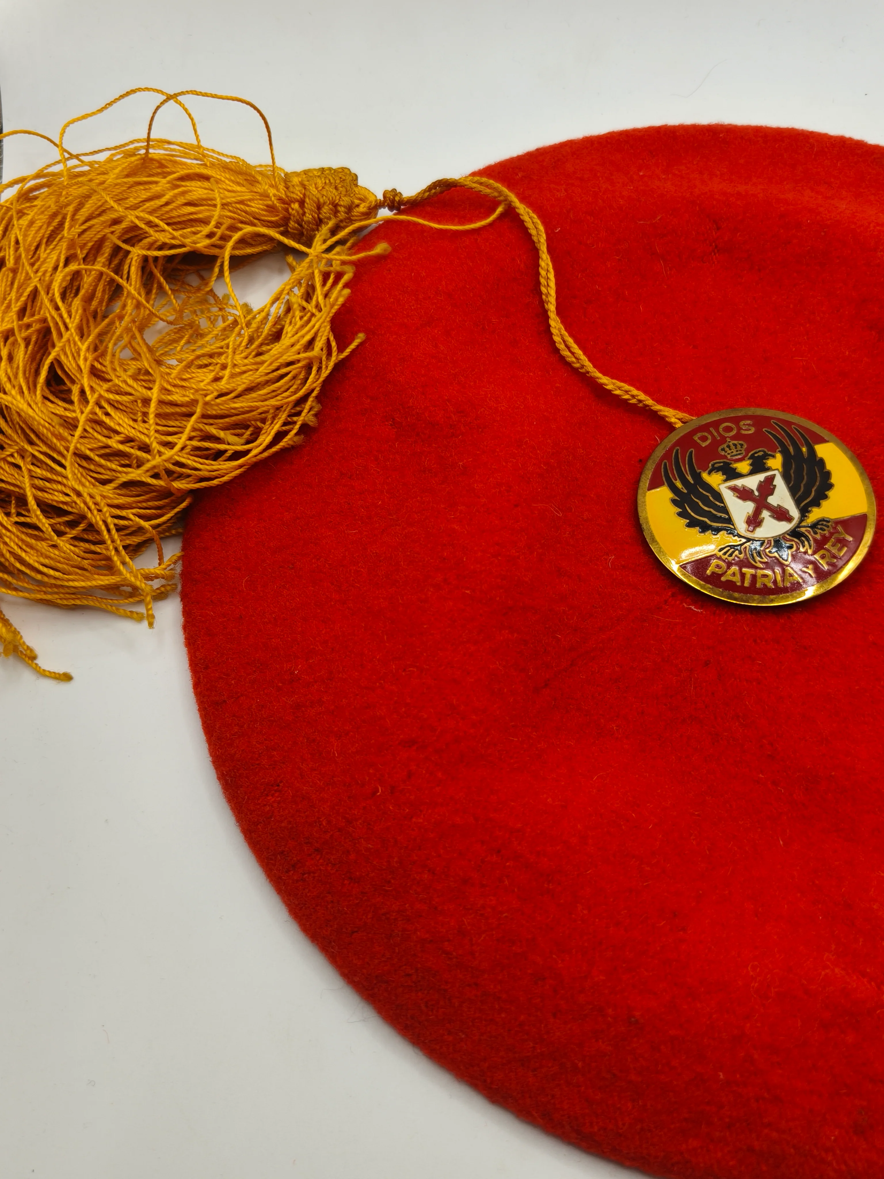 Carlist Beret Spanish Civil War.