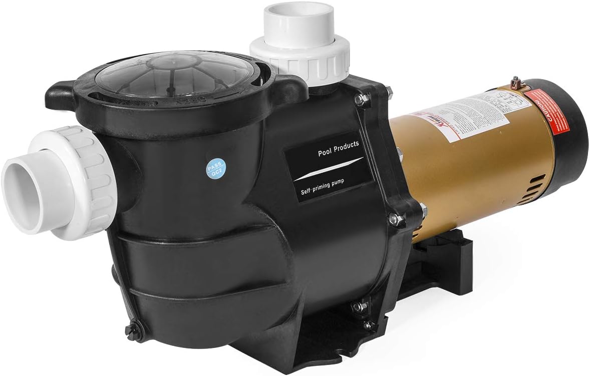 XtremepowerUS 2HP Variable Speed In Ground Pool Pump, 230V, High Flow, Corrosion Proof, UL Certified