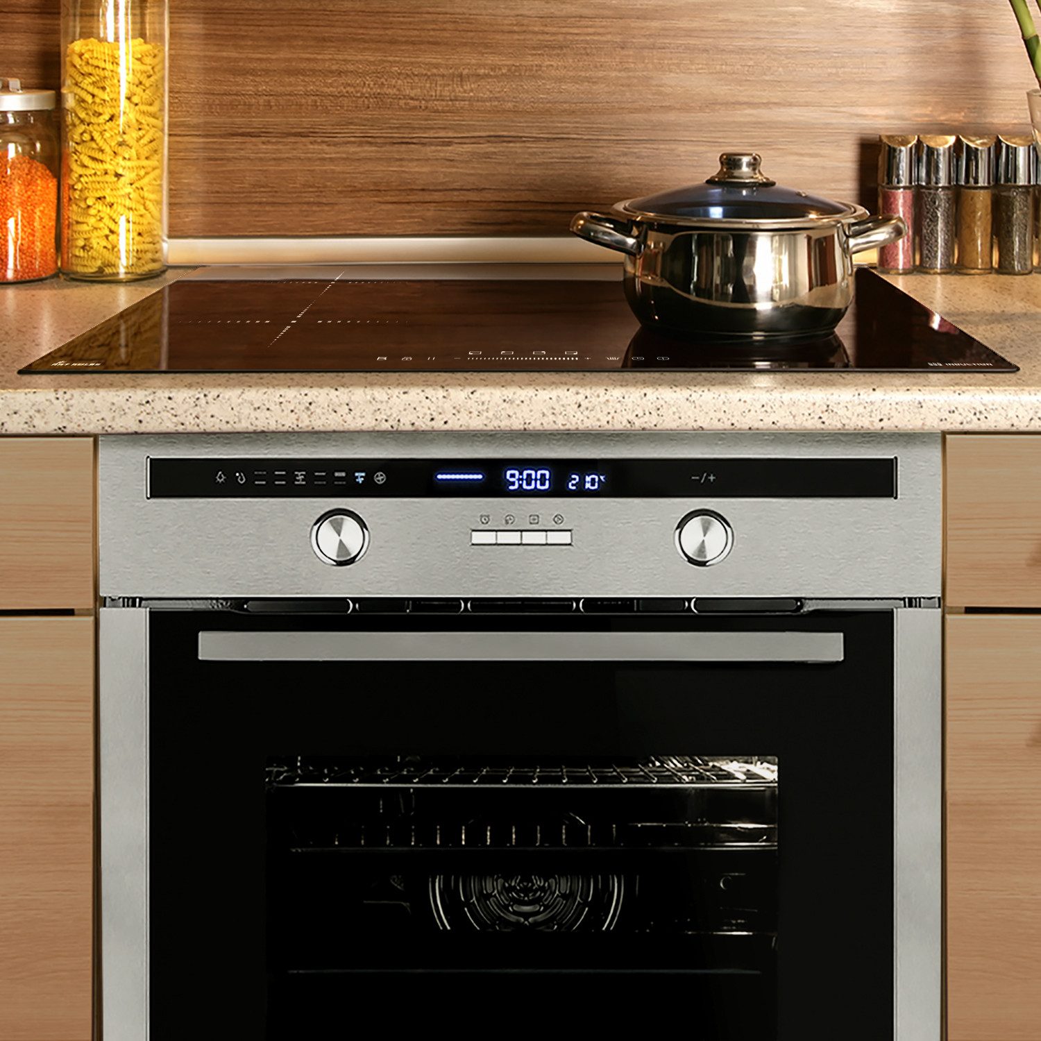Backofen-Set Backofen und Induktionskochfeld SET8013IH877RL