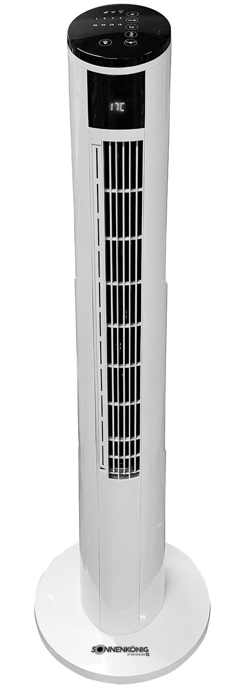 Turmventilator Air Fresh 9, Fernbedienung, 4 Stufen, 0.16L/24h, 1-8h Timer