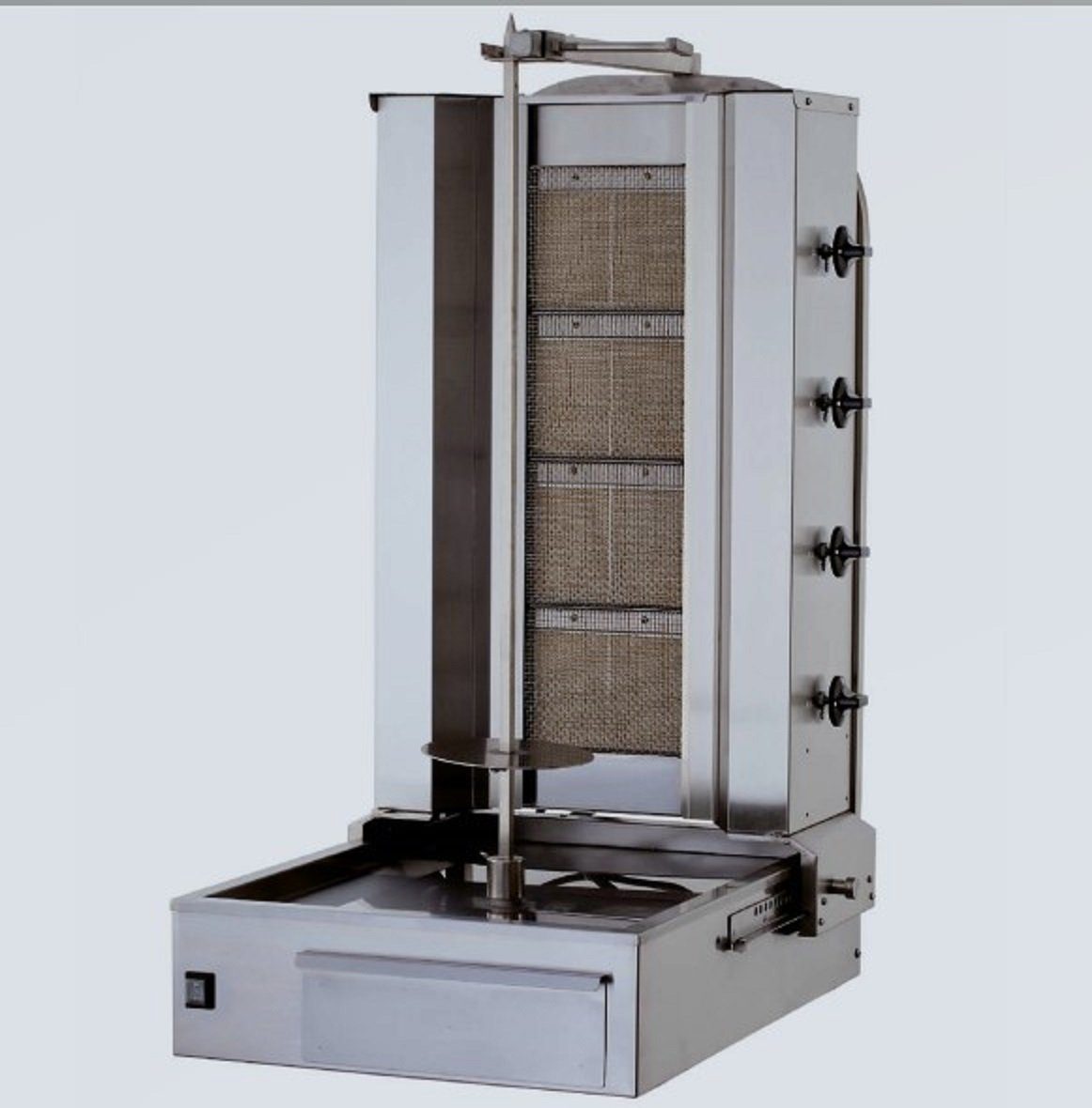 Dönergrill Dönergrill / Gyrosgrill 4 Brenner unten Motor