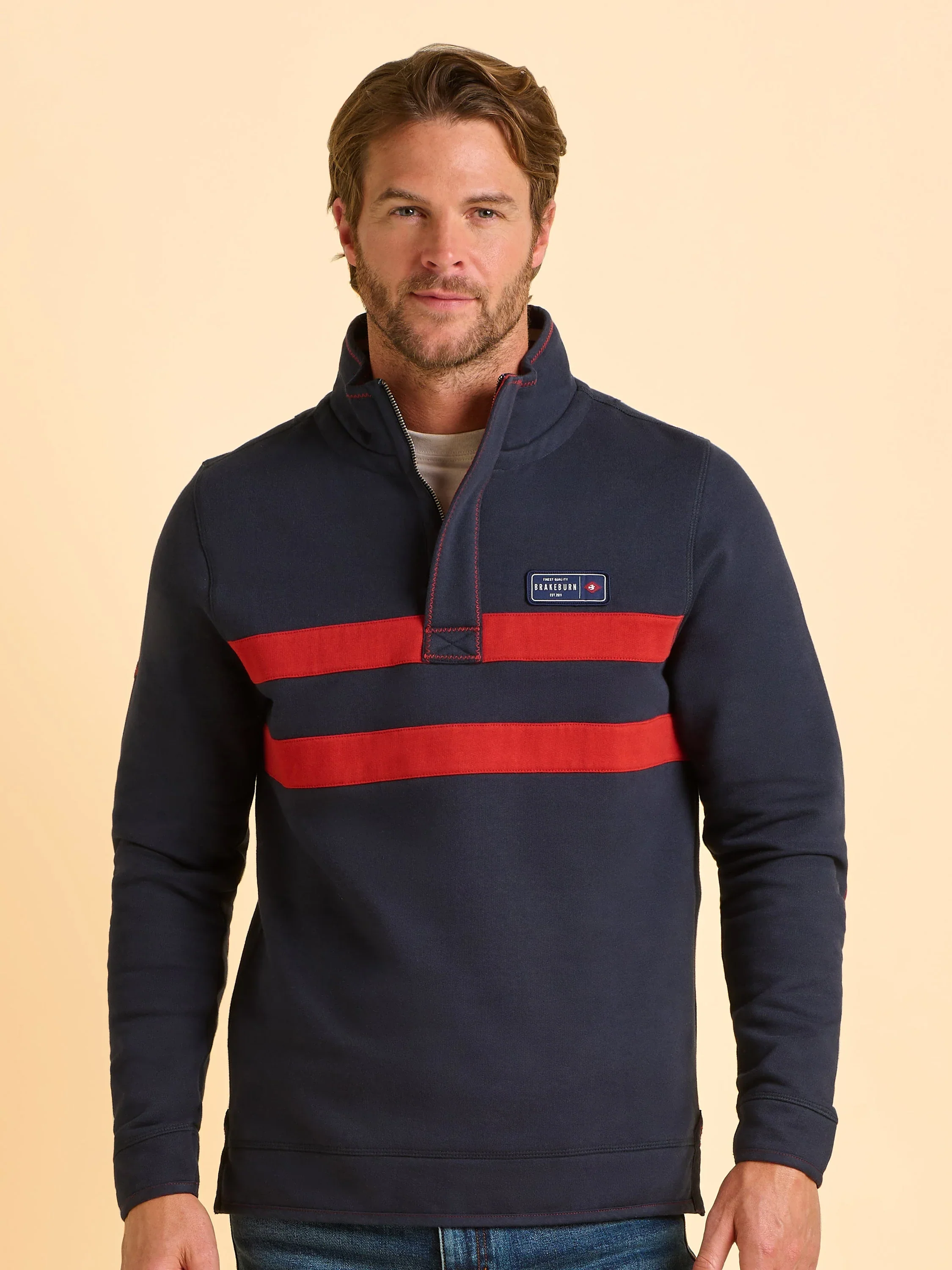 Brakeburn Alum Quarter Zip Sweatshirt