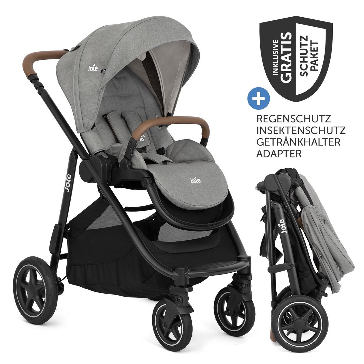 Kinder-Buggy Versatrax - Pebble