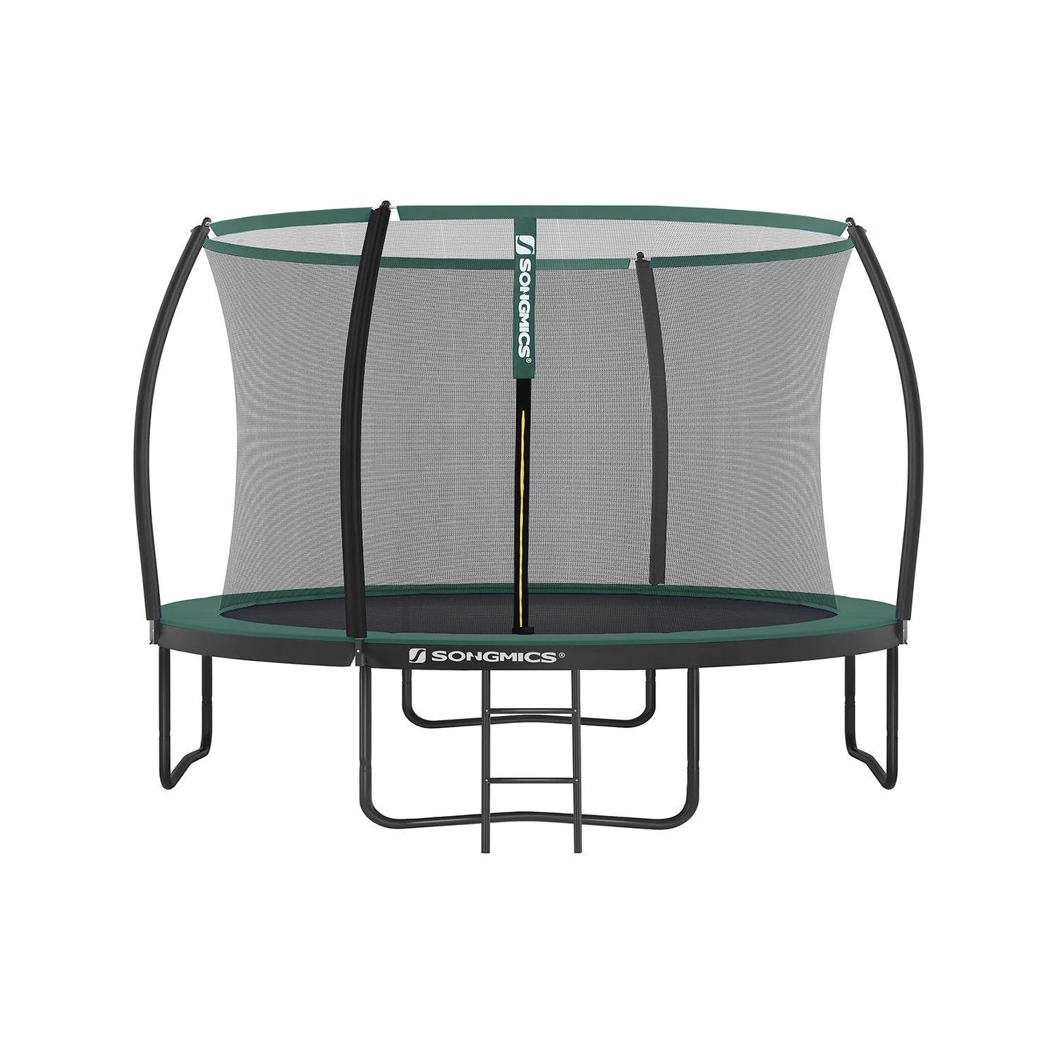 Trampolino da giardino rotondo con rete di sicurezza