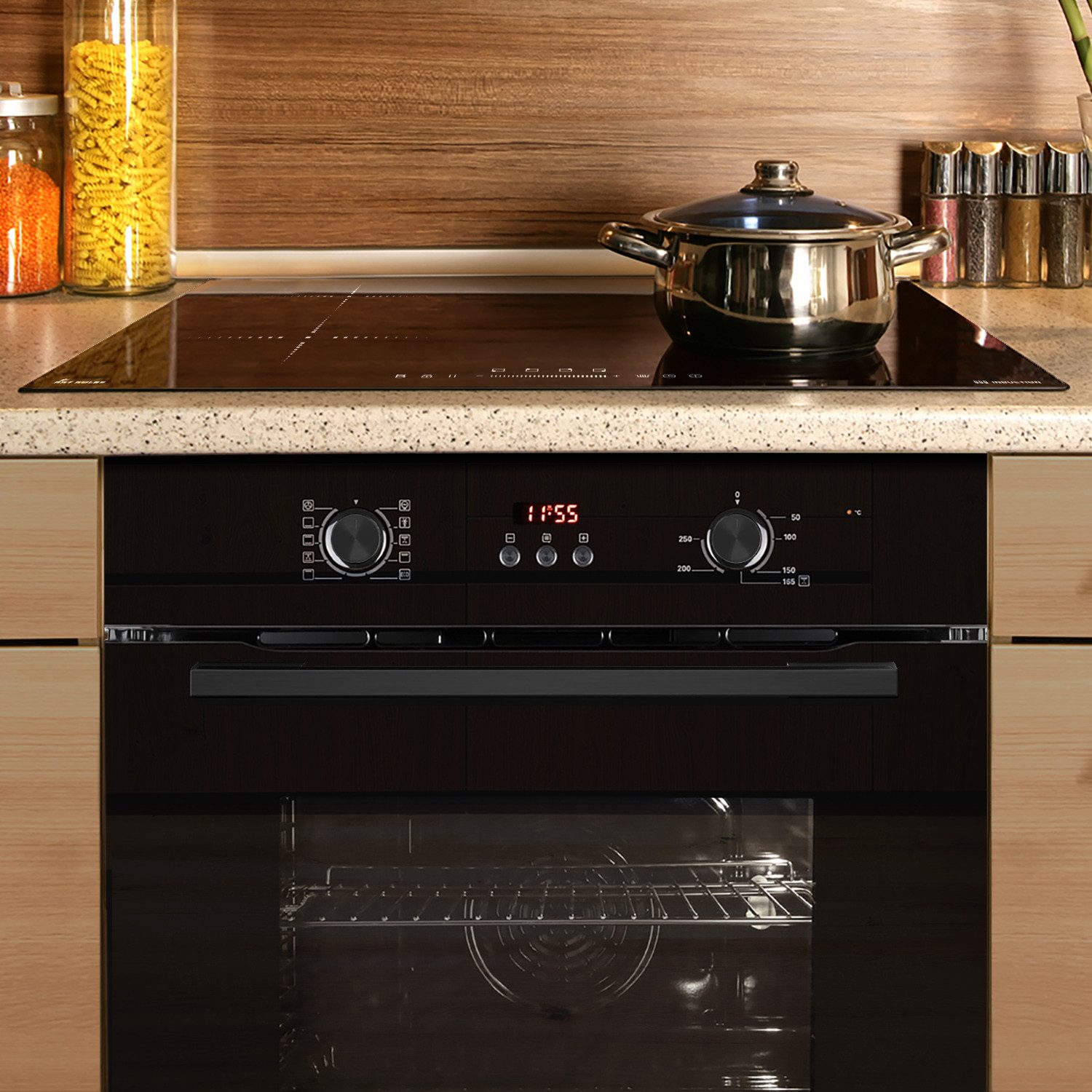 Backofen-Set Backofen und Induktionskochfeld SET8005FBIH877RL