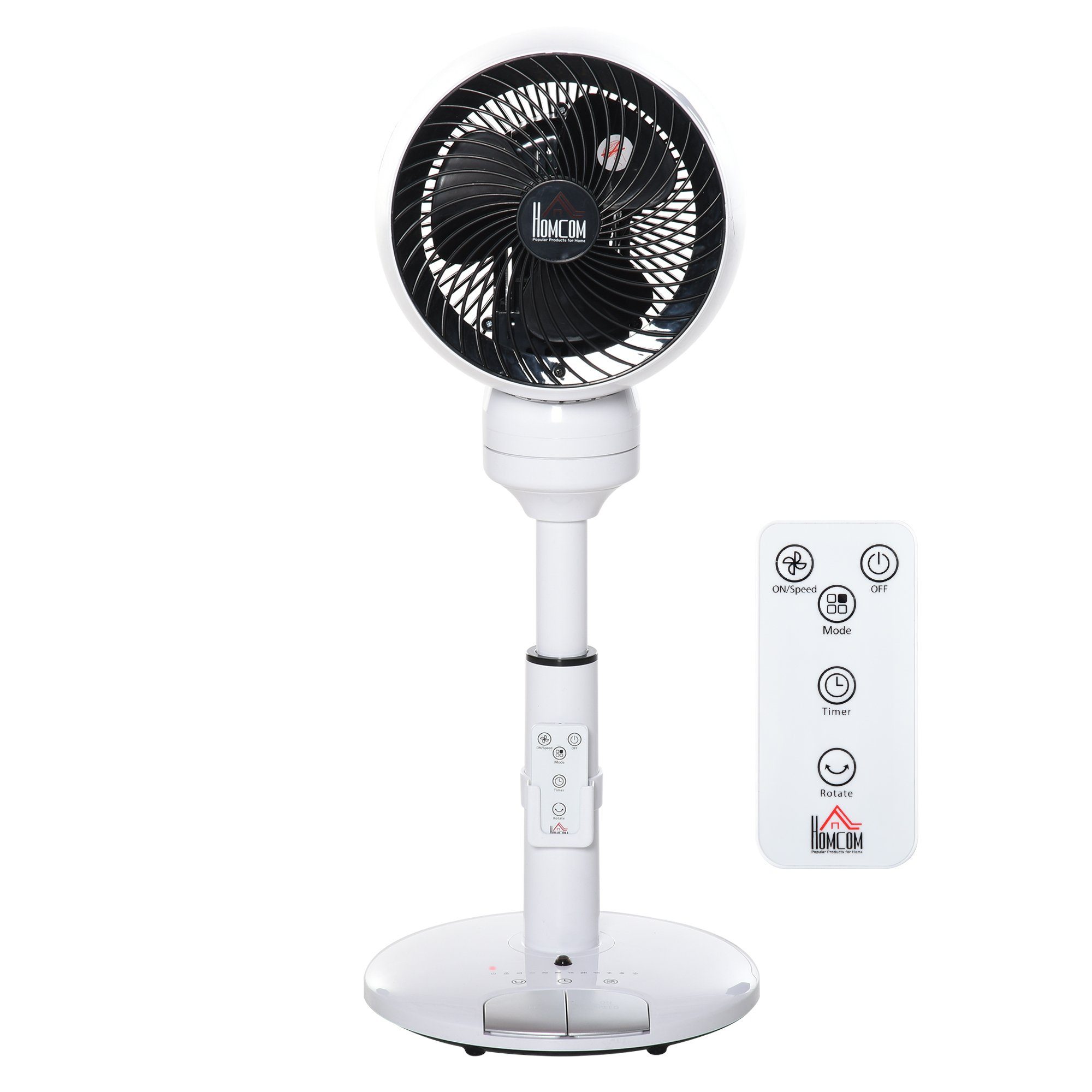 Standventilator Standventilator mit Fernbedienung, verstellbar