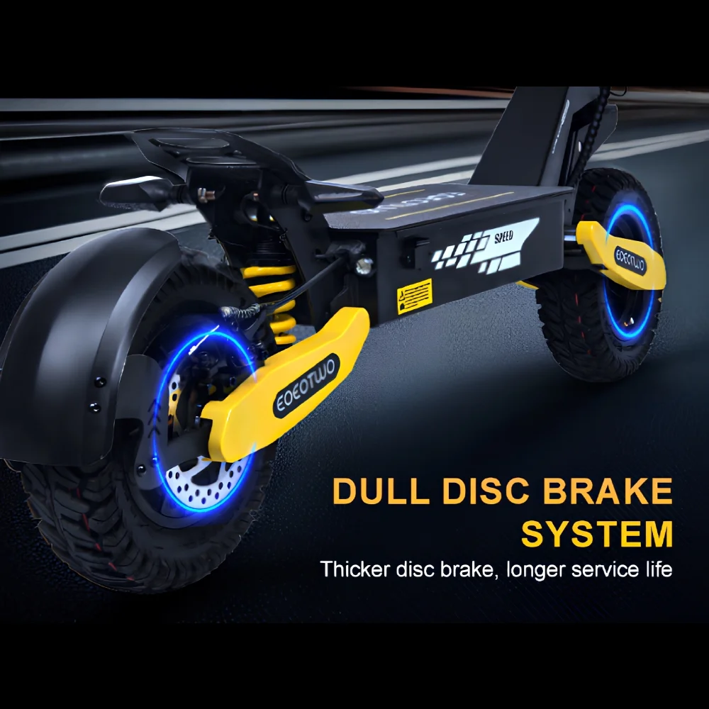 Off Road Electric Scooter for Adults, 1200W Motor Fast E Scooter, Up to 28MPH Top Speed & 20Miles Long Range, 11