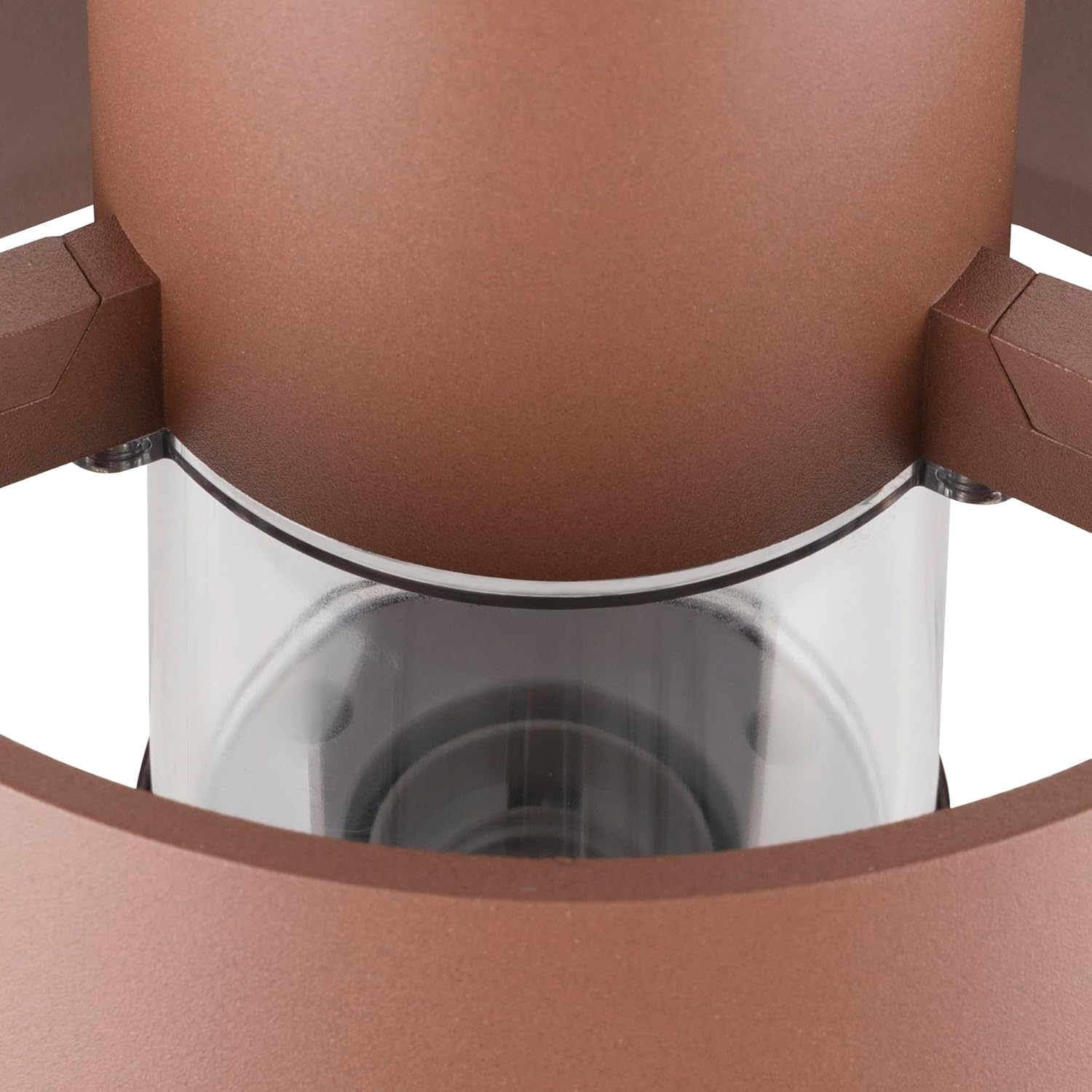 SLV Stehleuchte 1008194 / Außen-Beleuchtung für Wege, Wände, Eingänge, LED Outdoor Garten-Lampe / E27 IP65 13W rost