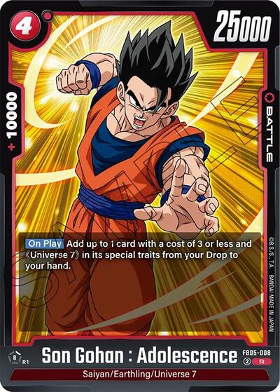 Son Gohan : Adolescence  - FB05-008