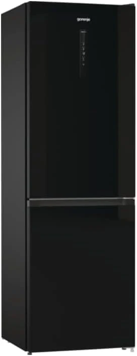 Gorenje Kühl-Gefrierkombination, 185 cm, 302 l, Schwarz, NRK 6192 ABK4 / / / No Frost Plus / Multi Airflow System /