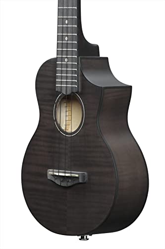 Ibanez Ukulele UEW12E in Black Ice Flat : Strumenti Musicali