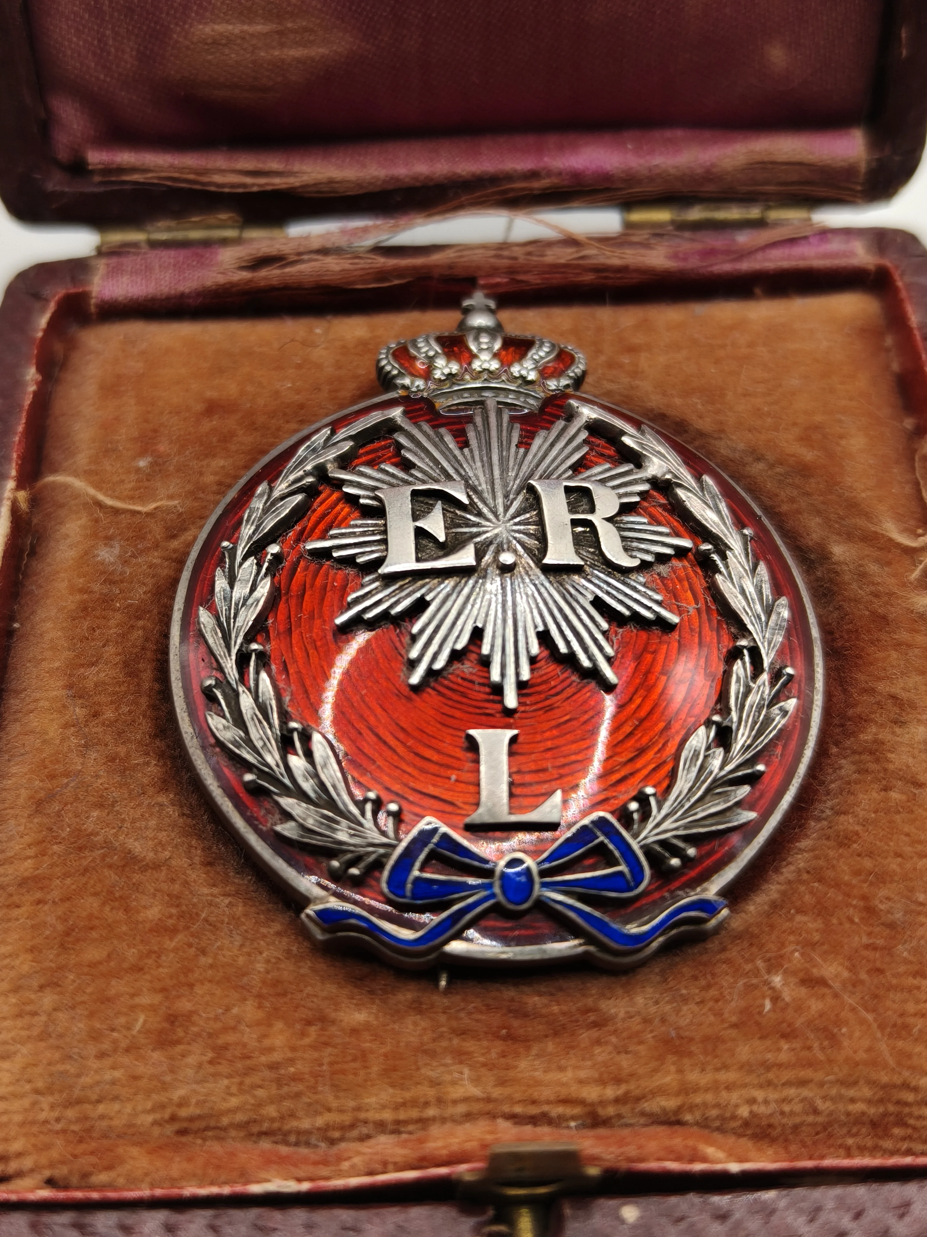 Distintivo Escolta Real Alfonso XIII
