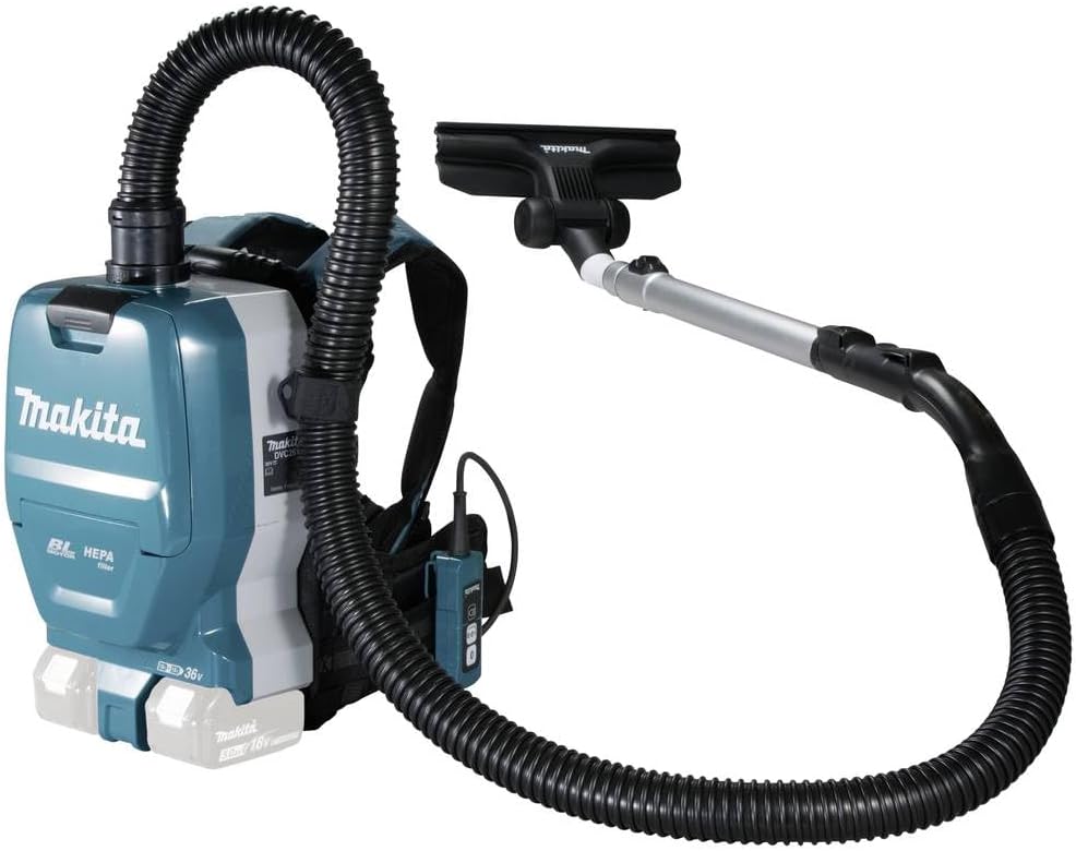 DVC261ZX15, Aspirapolvere a Batteria, 2 x 18 V, Nero/Petrolio, Size