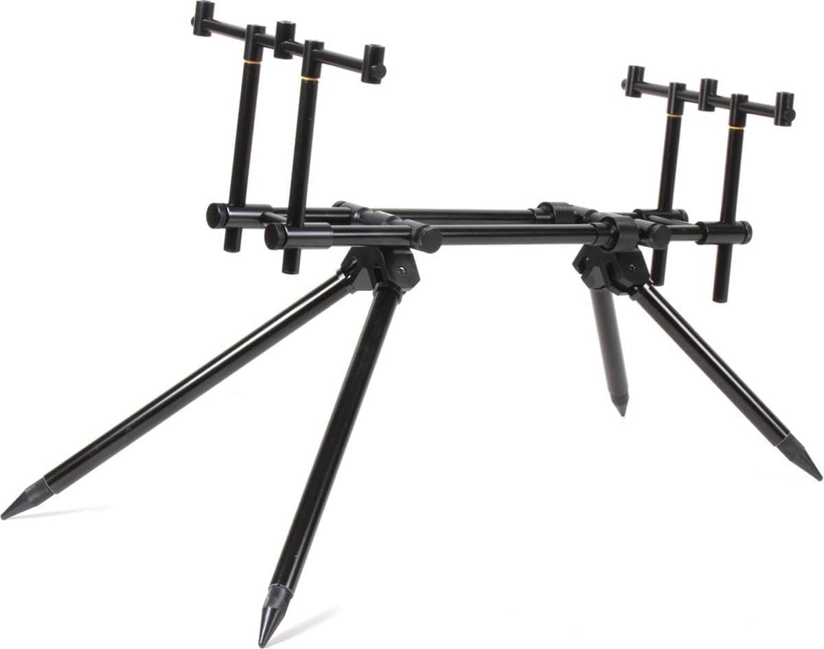 Faith VX3 Rodpod Set Deluxe - Rodpod Karpfen - Set inkl. Bissanzeiger- Karpfenangeln - Hanger