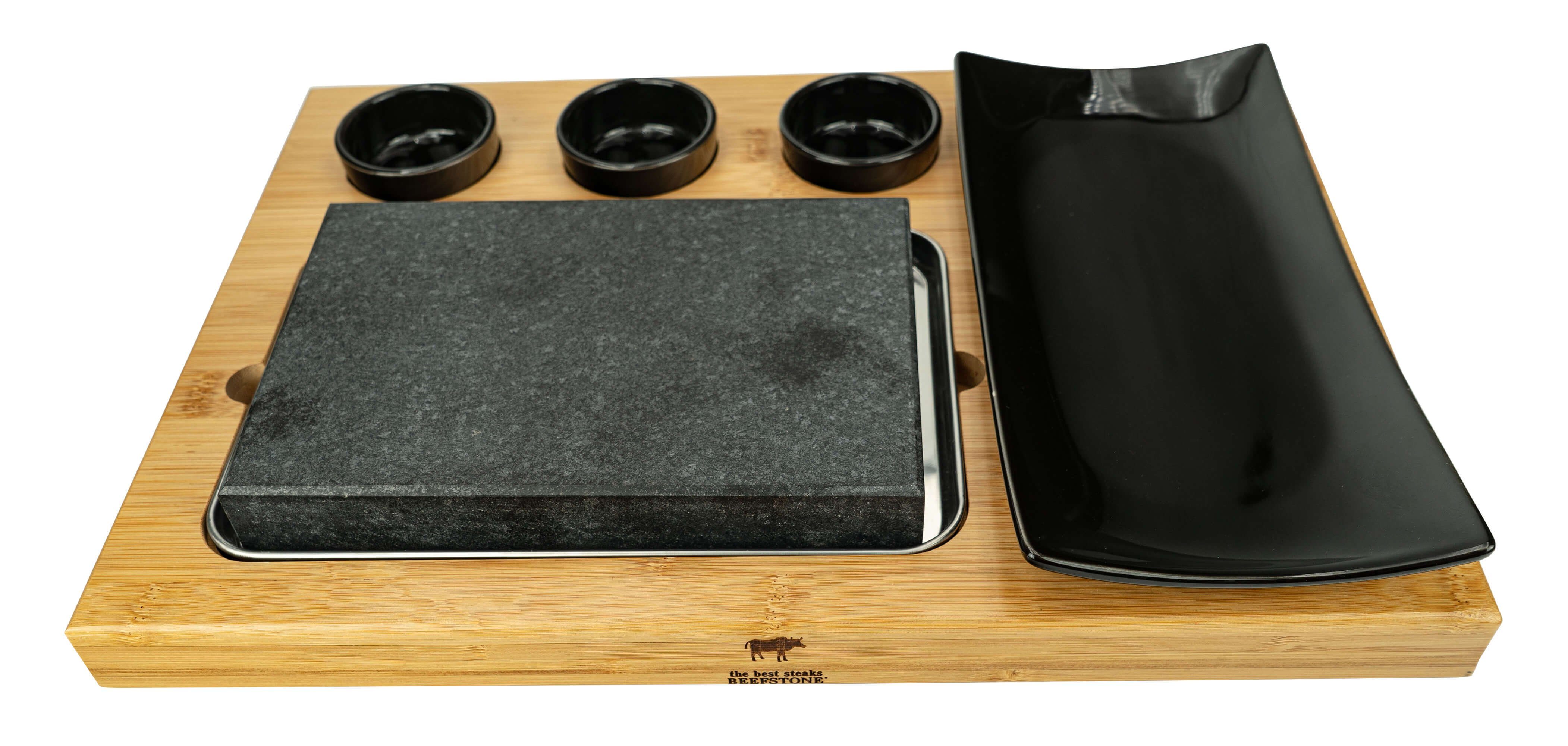 Tischgrill Heißer Stein Grillset Modell UNO
