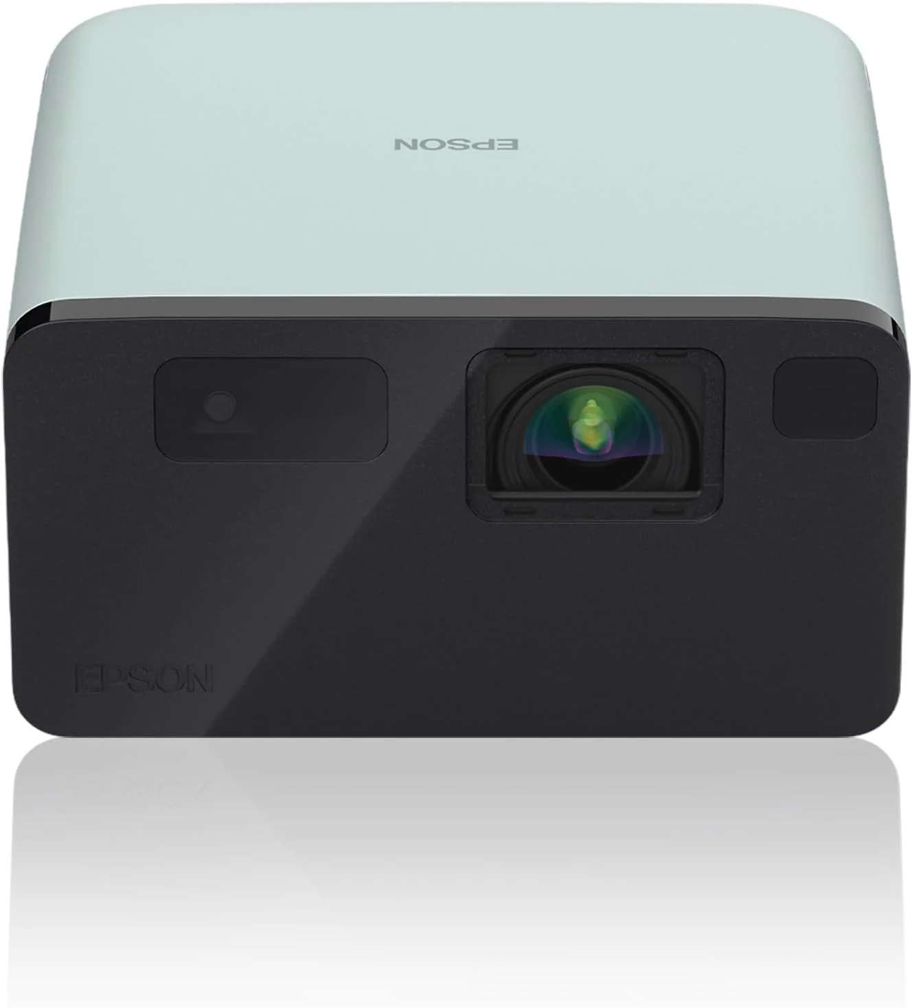 Epson Fernseher, grün, EpiqVision EF-21G tragbarer Mini-Laserprojektor, Full-HD 1.080, 3LCD, 1.000 Lumen, bis zu 150-Zoll-Projektionsfläche