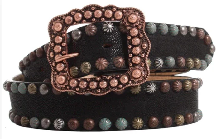 Double J Saddlery - Moondust Black Leather