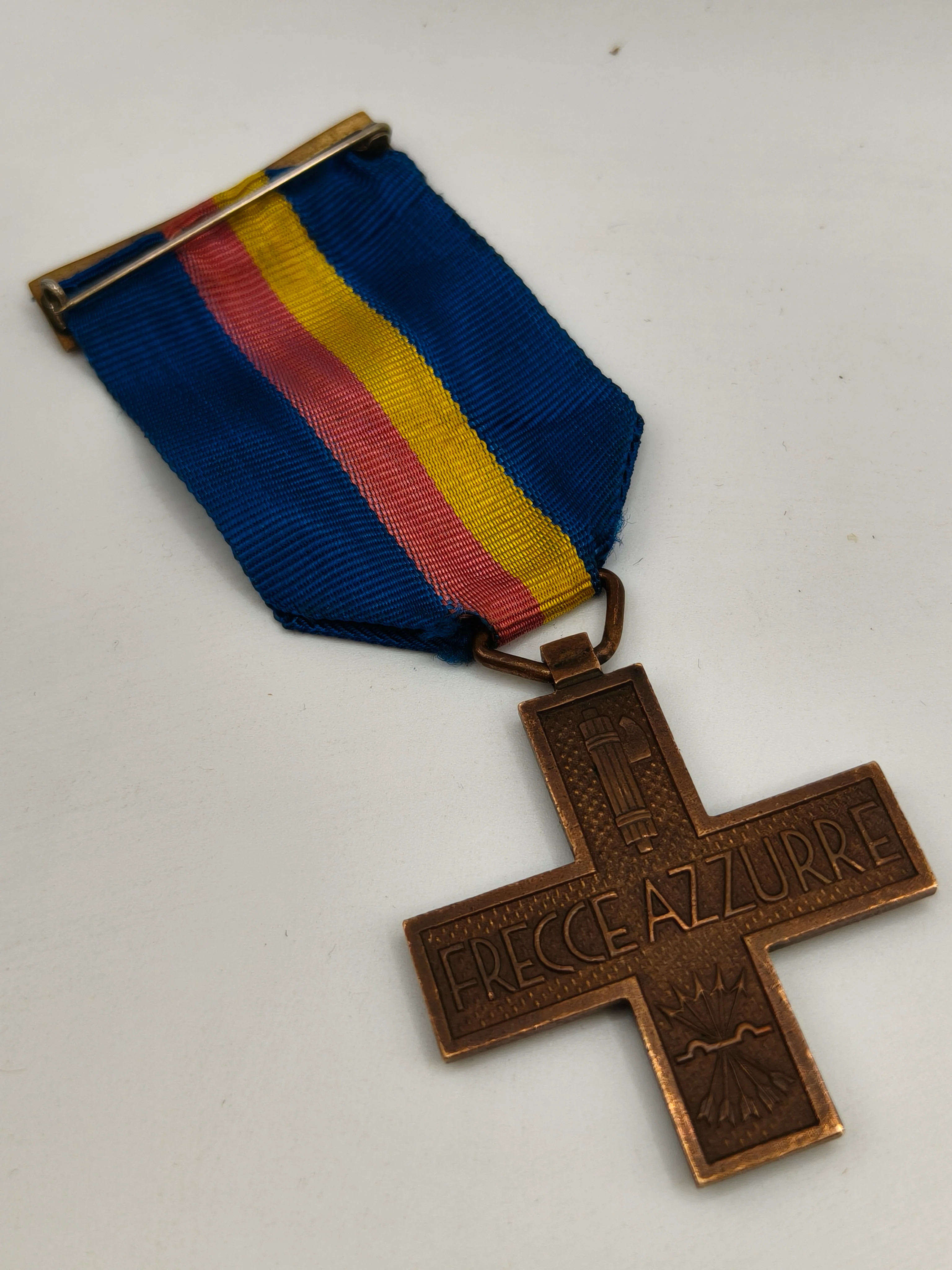 Medalla Flechas Azules Voluntarios Italianos Guerra civil espa?ola