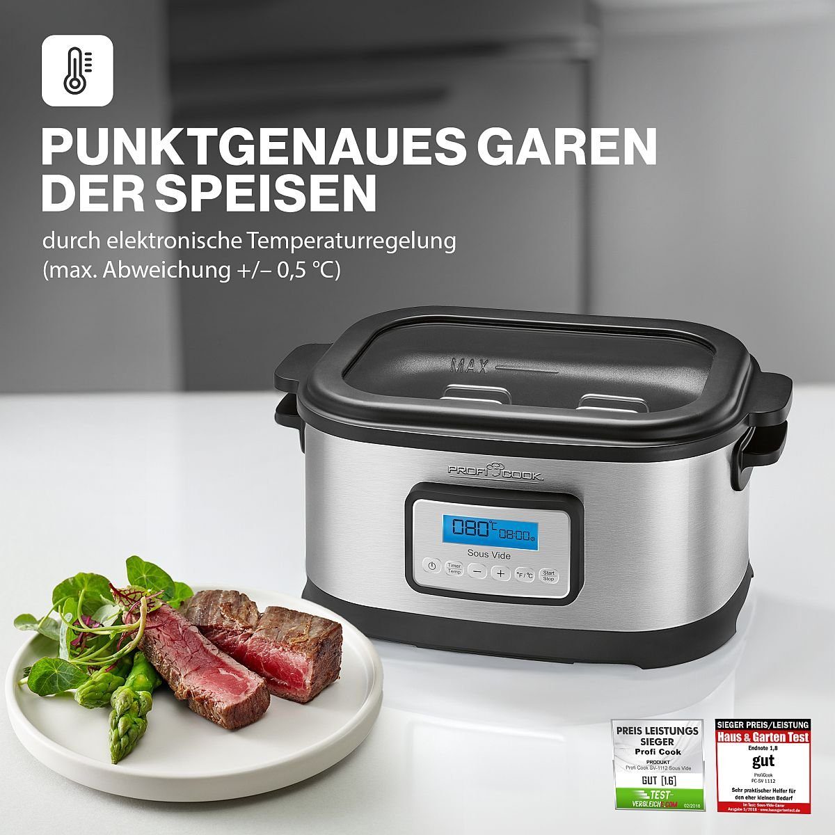 Sous-Vide Garer PC-SV 1112