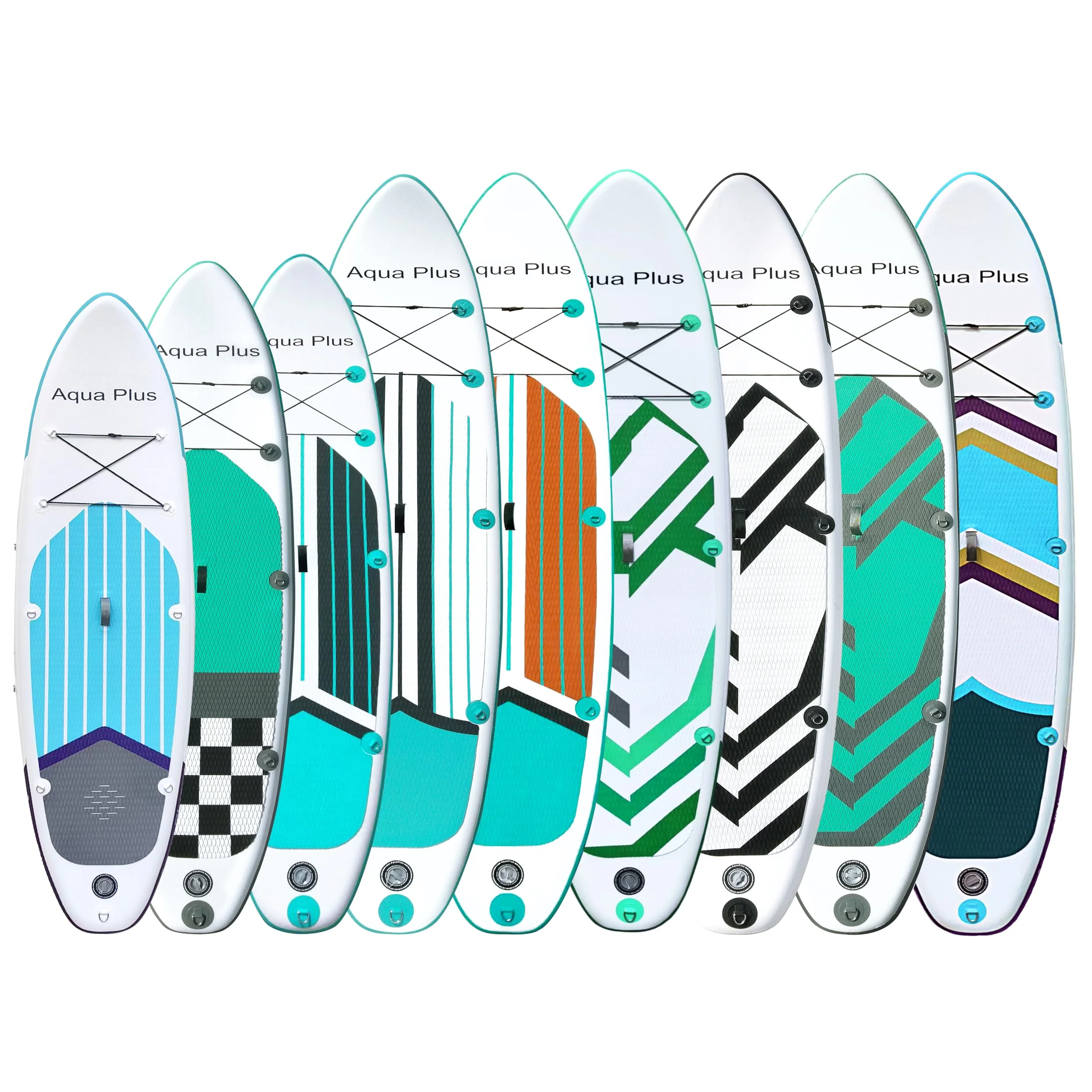 Aqua Plus tavola da SUP gonfiabile spessa 15 cm per tutti i livelli di abilità, tavola da Stand Up Paddle, pagaia, pompa, zaino da viaggio ISUP, adolescenti, tavole gonfiabili per Stand Up Paddling.