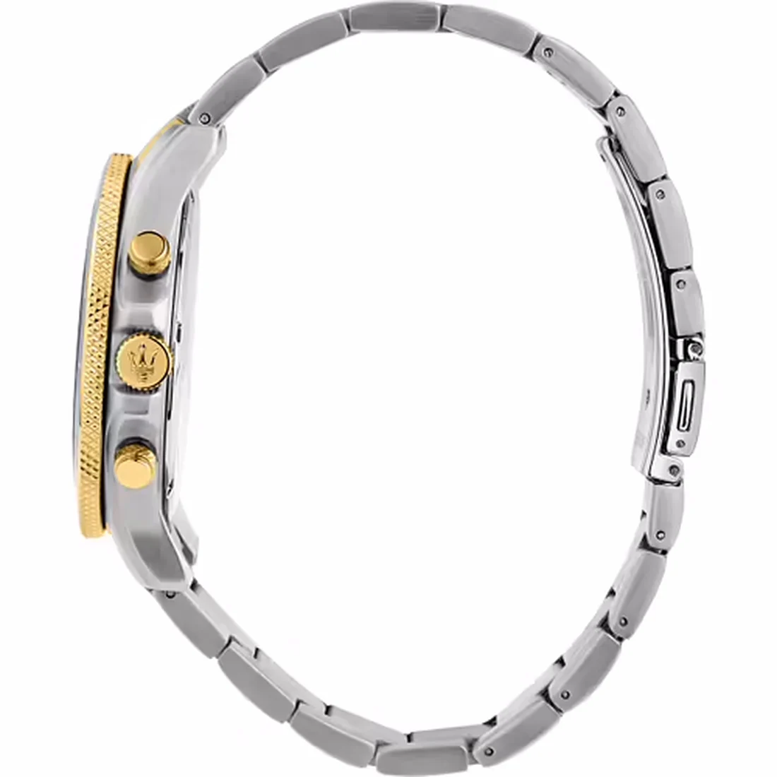 Orologio Maserati Competizione crono quadrante blu bicolore oro