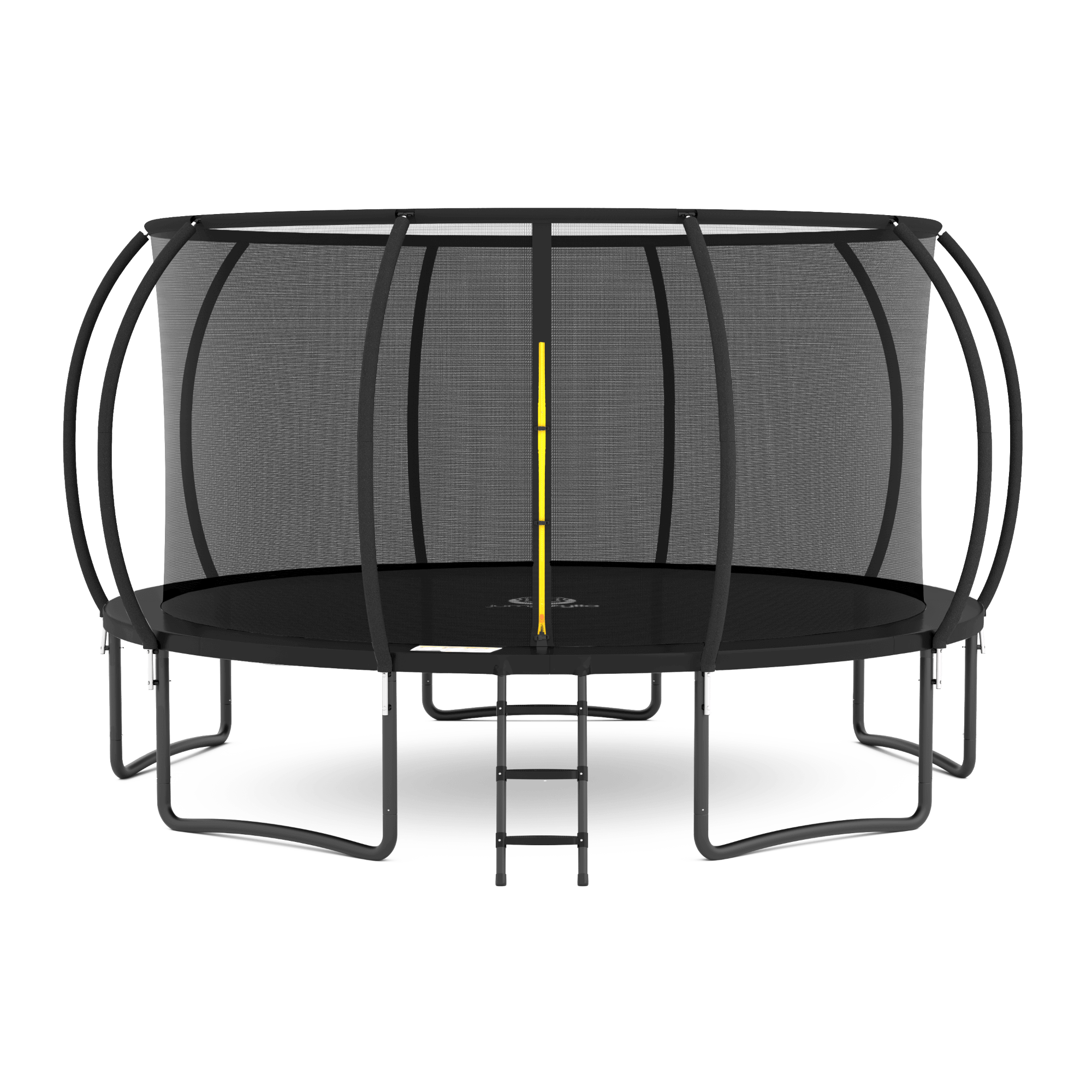 Jumpzylla 16FT Trampoline with Enclosure & Double Color Pad, ASTM Certified, 4 Leg Stability