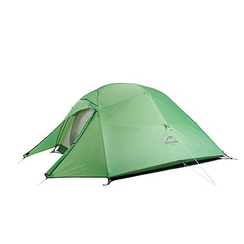 Naturehike Cloud Up 3 Tenda Ultraleggera 3 Persone Tenda Zaino in Spalla per Escursionismo Campeggio All'aperto (210T Verde Aggiorna) : Amazon.it: Sport e tempo libero