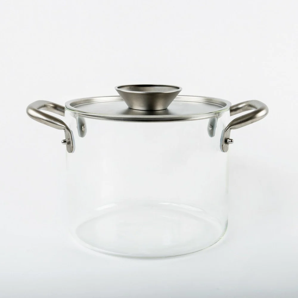Beyond Basic The Glass Pot pentola in vetro