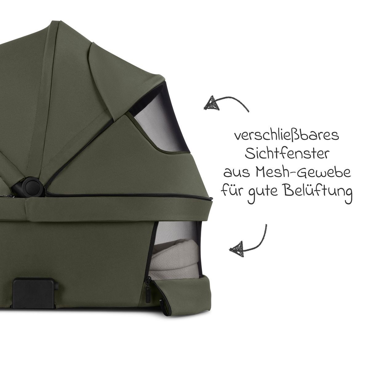 Kombi-Kinderwagen Samba 2 - Pure - Avocado