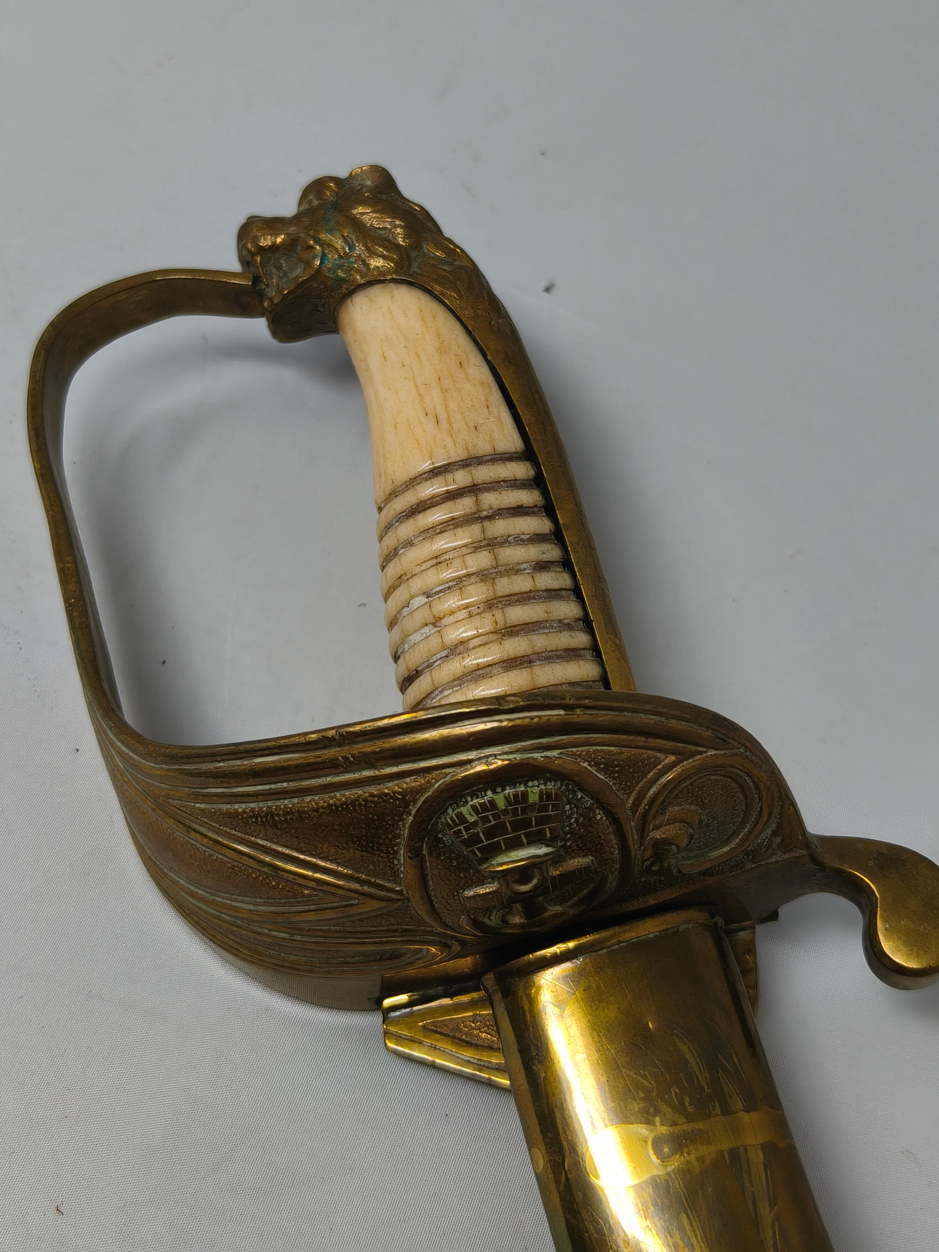 II Rep��blica Marine Official Ceremonial Saber. Spain
