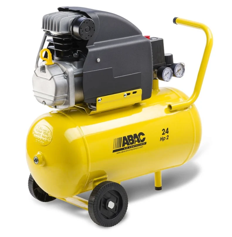 Compressore coassiale lubrificato ad olio base line abac 24 lt