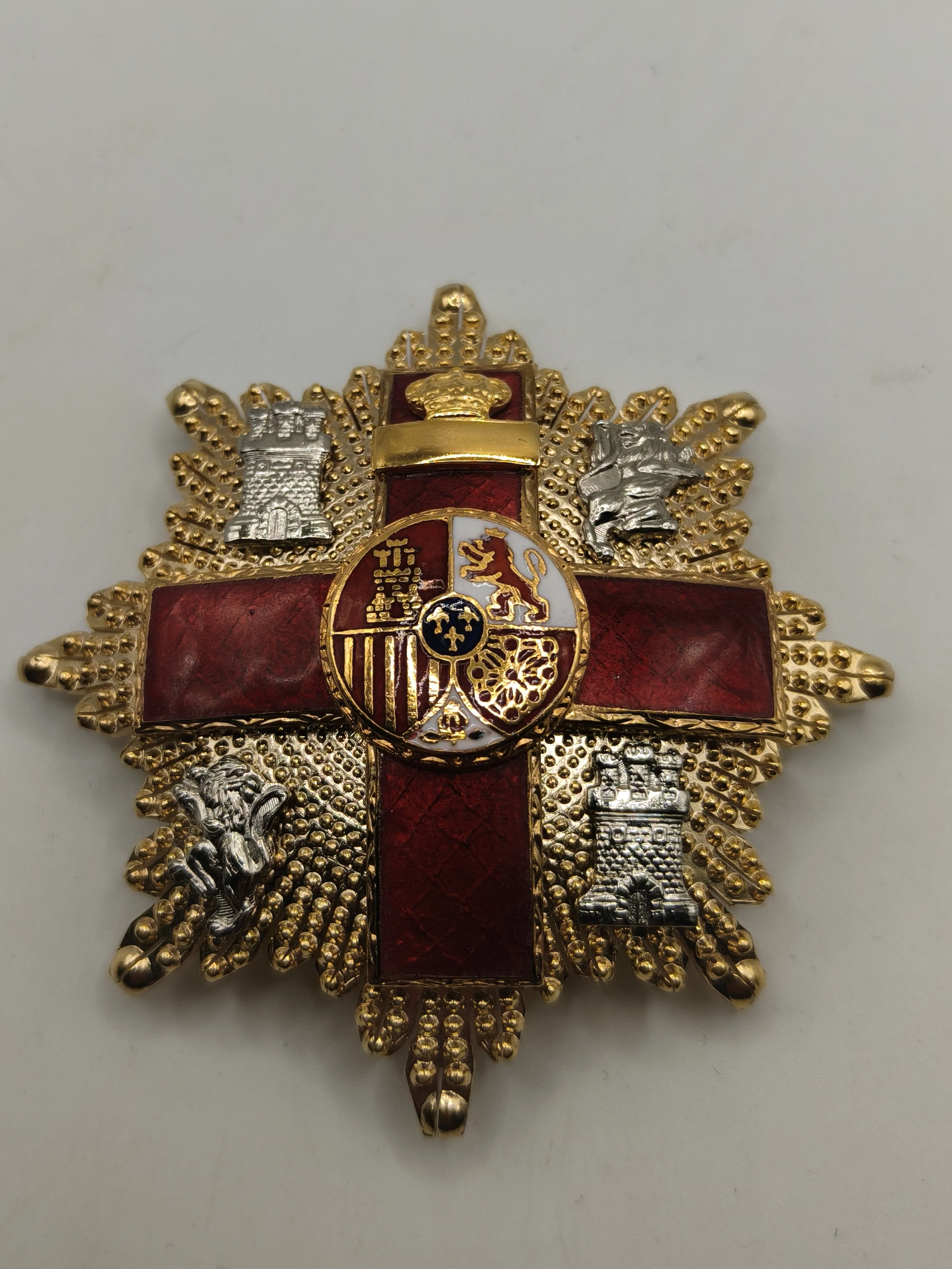 Grand Cross Order military merit Red model. Spain
