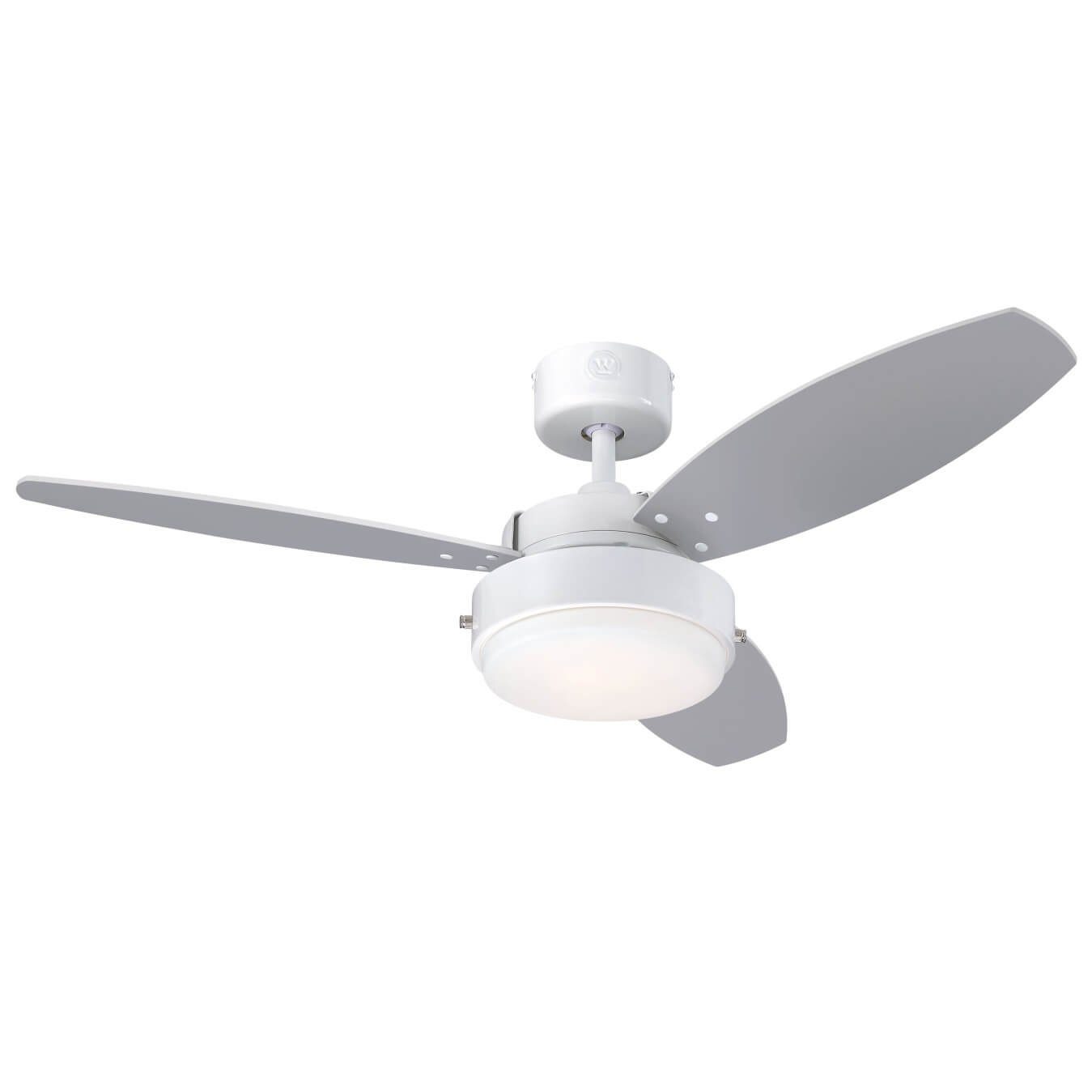 Deckenventilator Deckenventilator Alloy Weiß 105 cm mit Licht