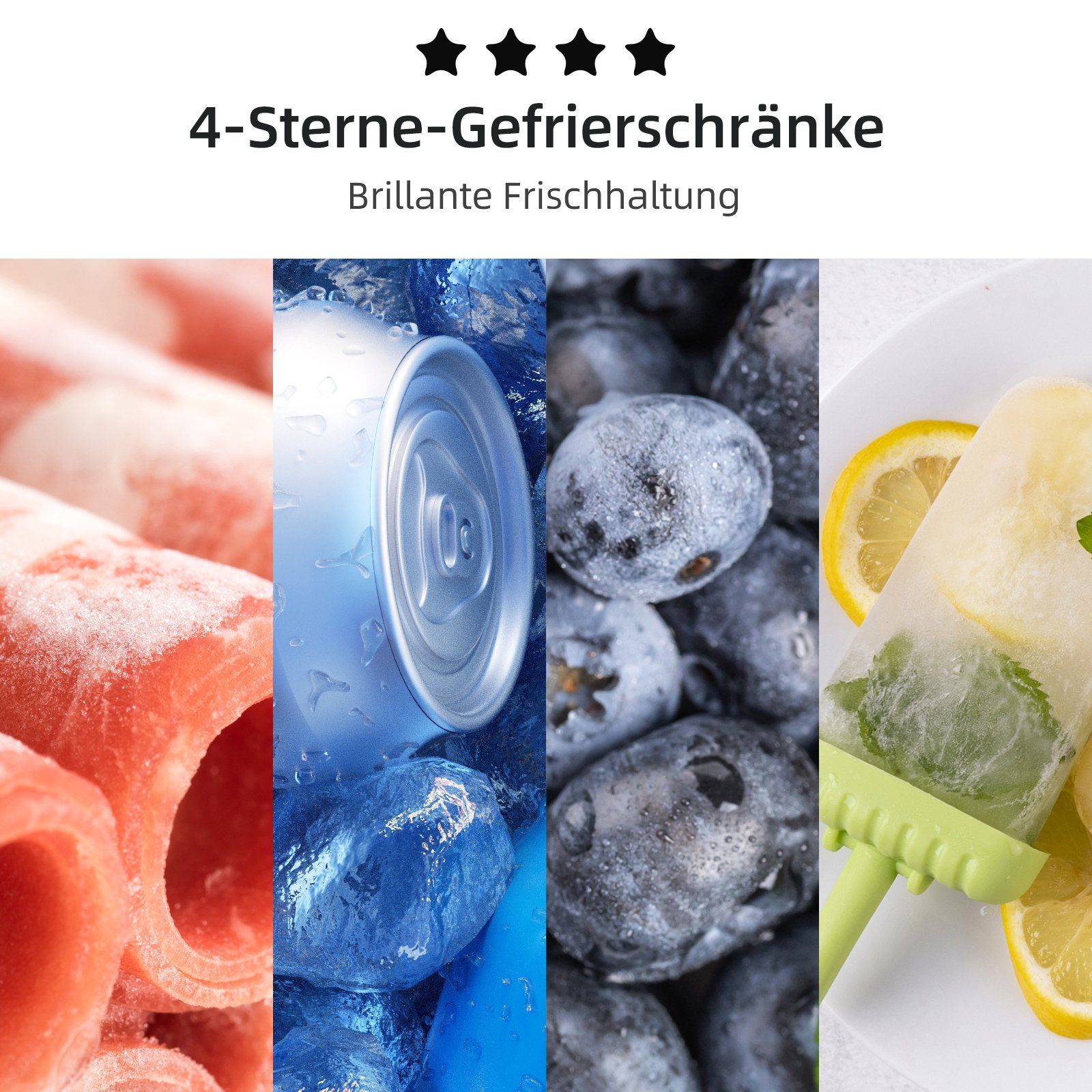 Kühl-/Gefrierkombination Table Top Kühlschrank