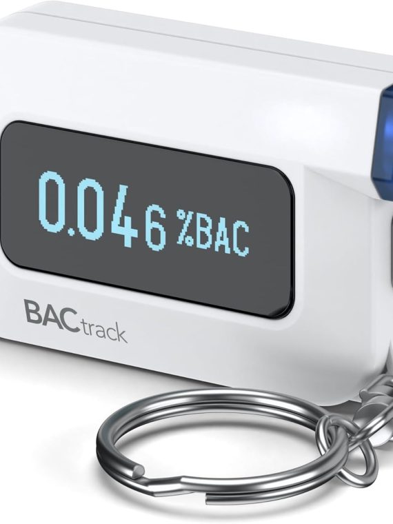 BACtrack C6 Keychain Breathalyzer 2 Pack &ndash; Professional Accuracy, Smartphone Connectivity, Apple & Android Compatible