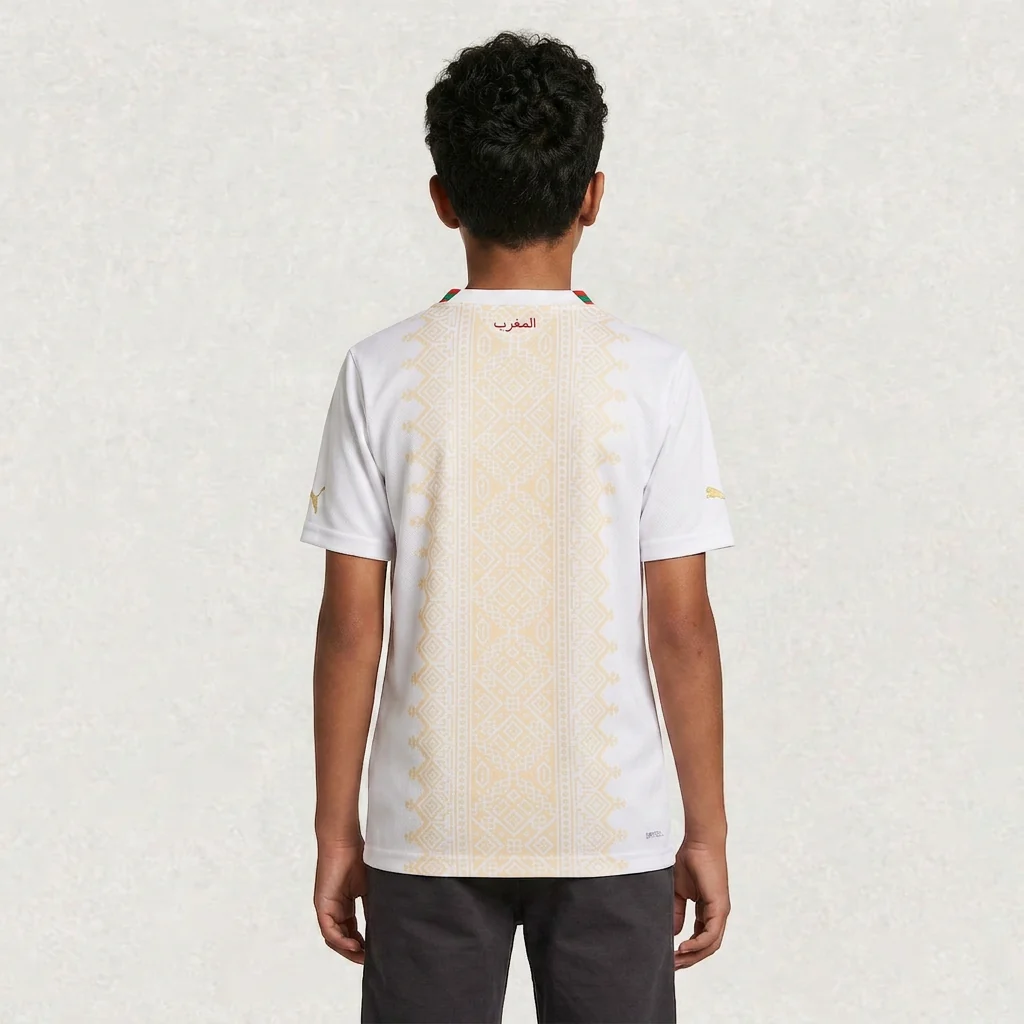 Morocco 2026 Away Jersey Kids