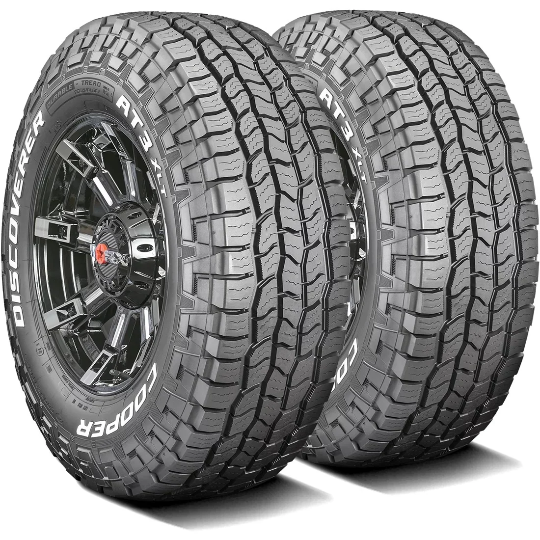 Cooper Discoverer AT3 XLT All-Terrain Tire 285/75R16, 10-ply, E �C suitable for light commercial vehicles and Hummer H3 models