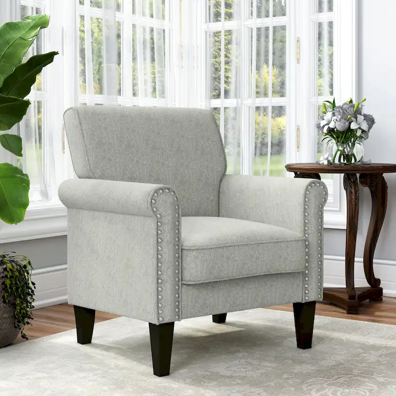 Copper Grove Herve Rolled Arm Chair