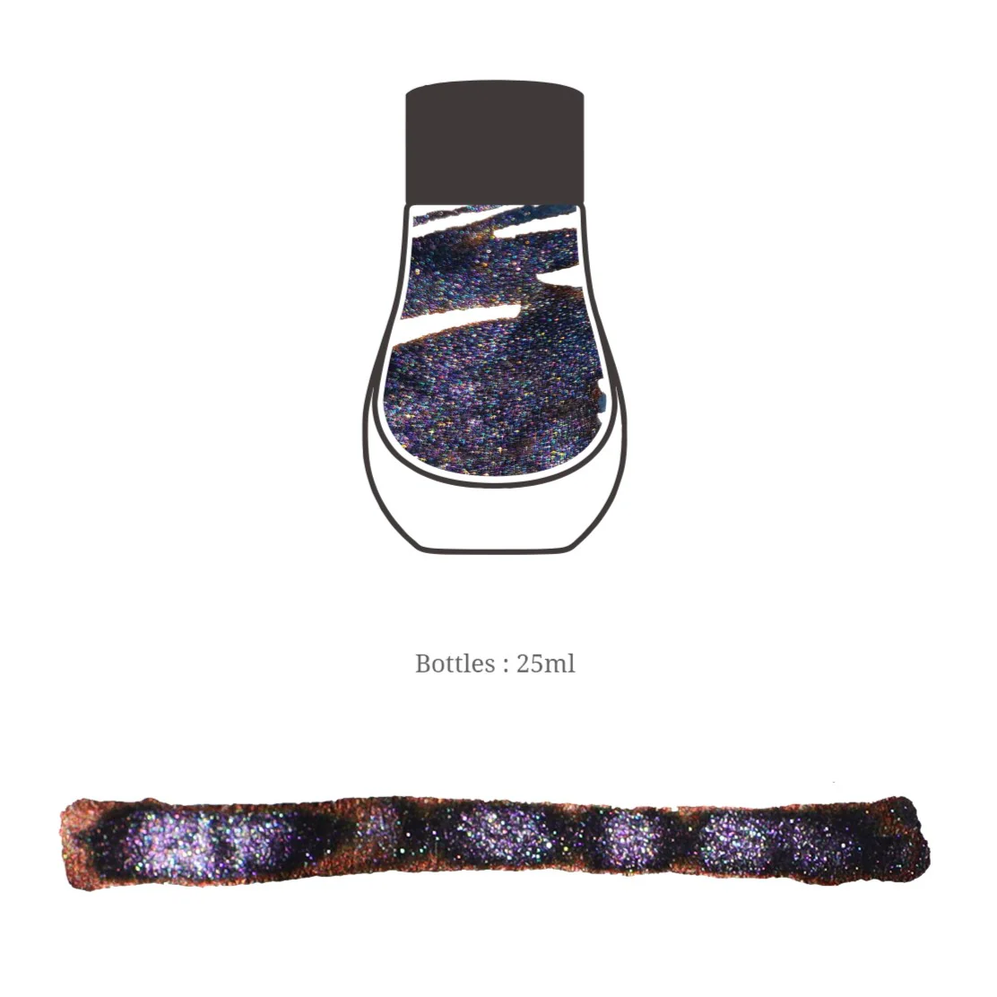 Dominant Industry Winter Night - Pearl Series Ink Bottle