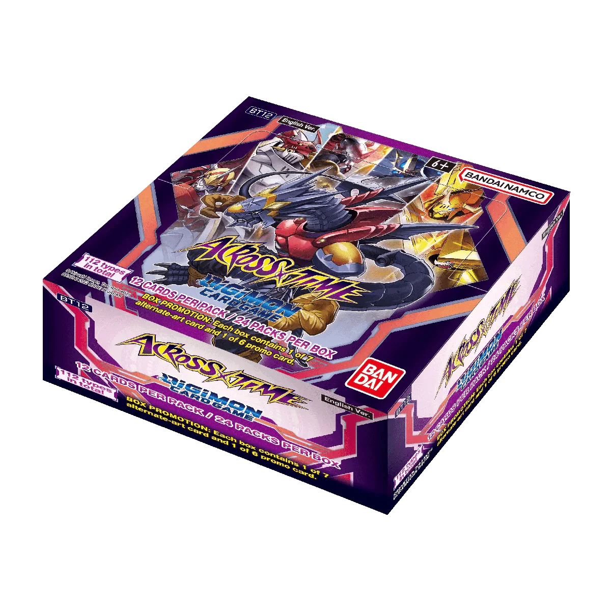 Digimon Card Game Across Time BT-12 Booster Box
