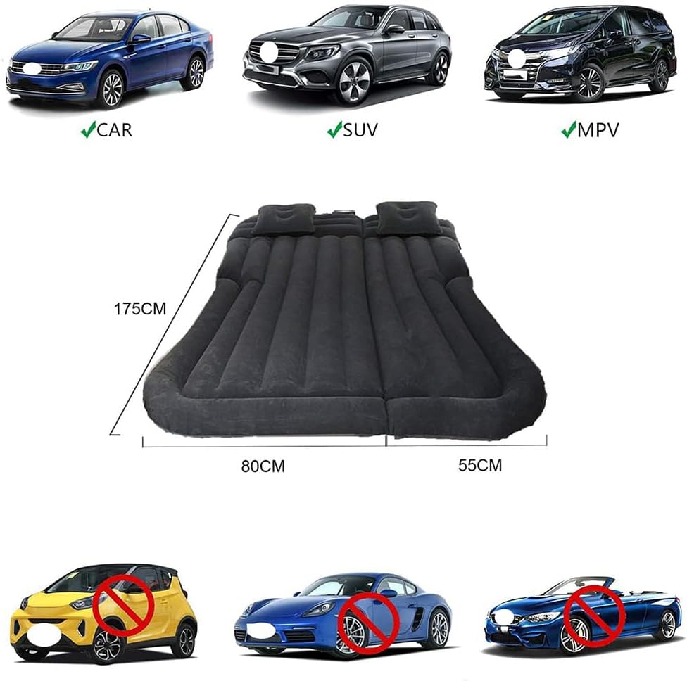 Auto Luftmatratze, für Ford Puma/Puma St SUV 2019 2020 2021 2022 2023 2024 Tragbare Bequeme und Langlebige Aufblasbare Matratze Kofferraum Reisen Camping Zubehör,A