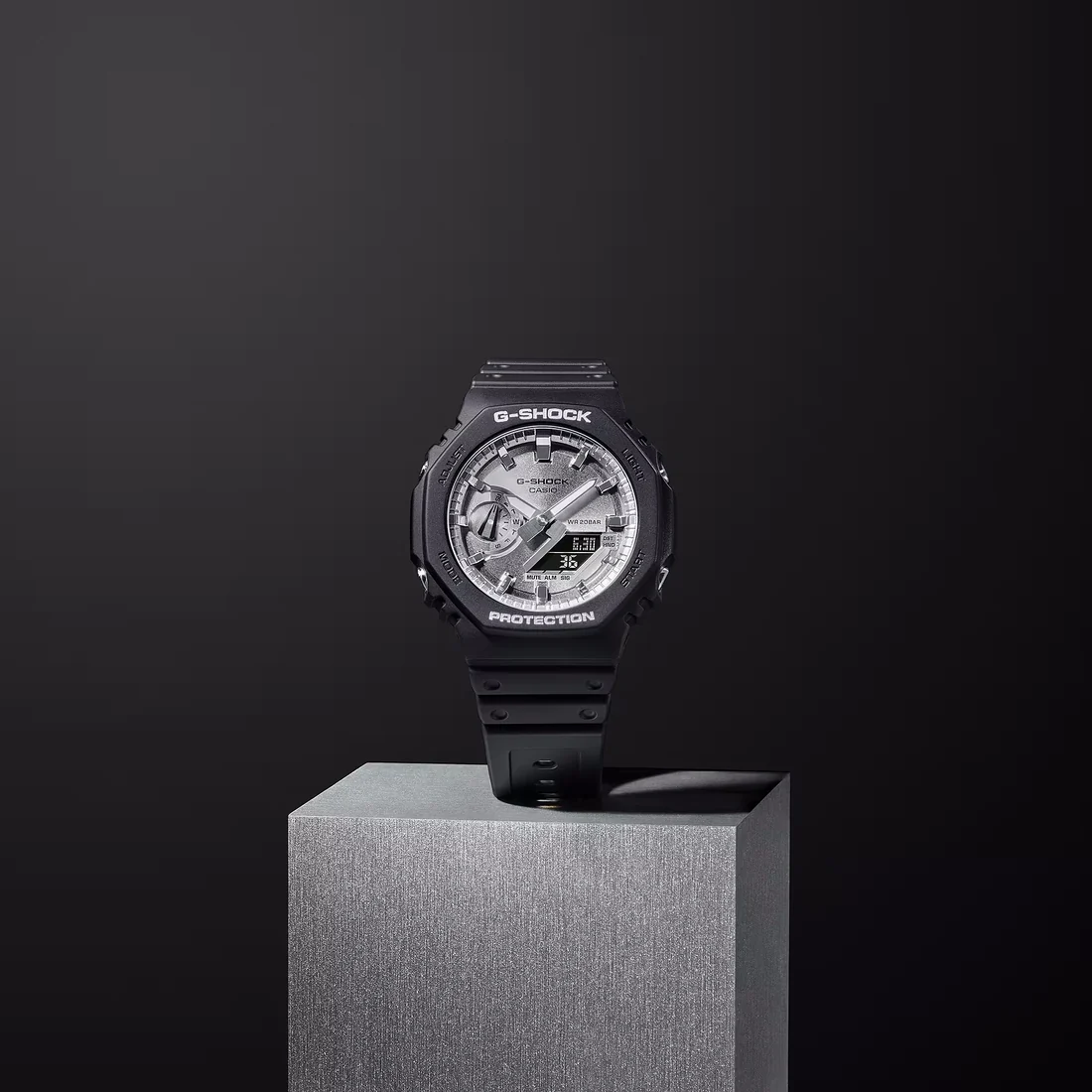Orologio G-Shock GA-2100SB-1AER nero in resina e carbonio